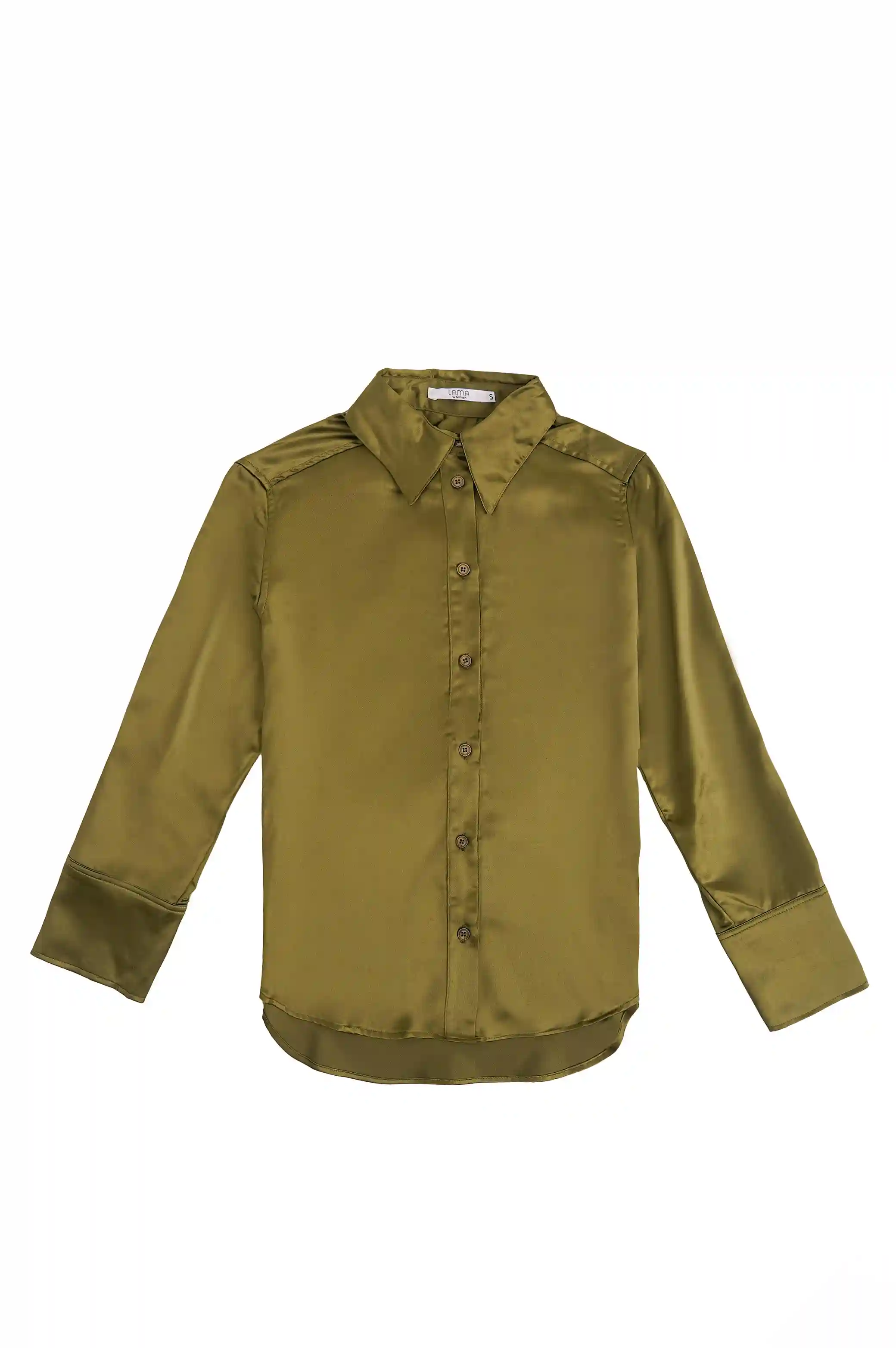 SILK BUTTON DOWN SHIRT - Image 5