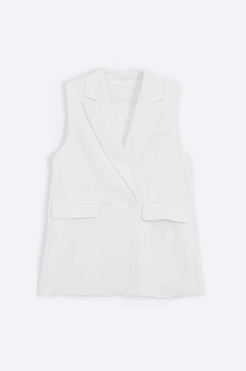 SLEEVELESS BLAZER - Image 6