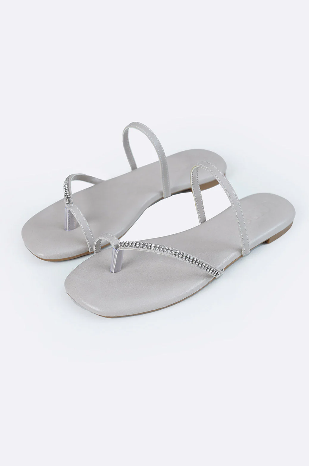 SLIDES WITH CRYSTAL STRAP - Image 3