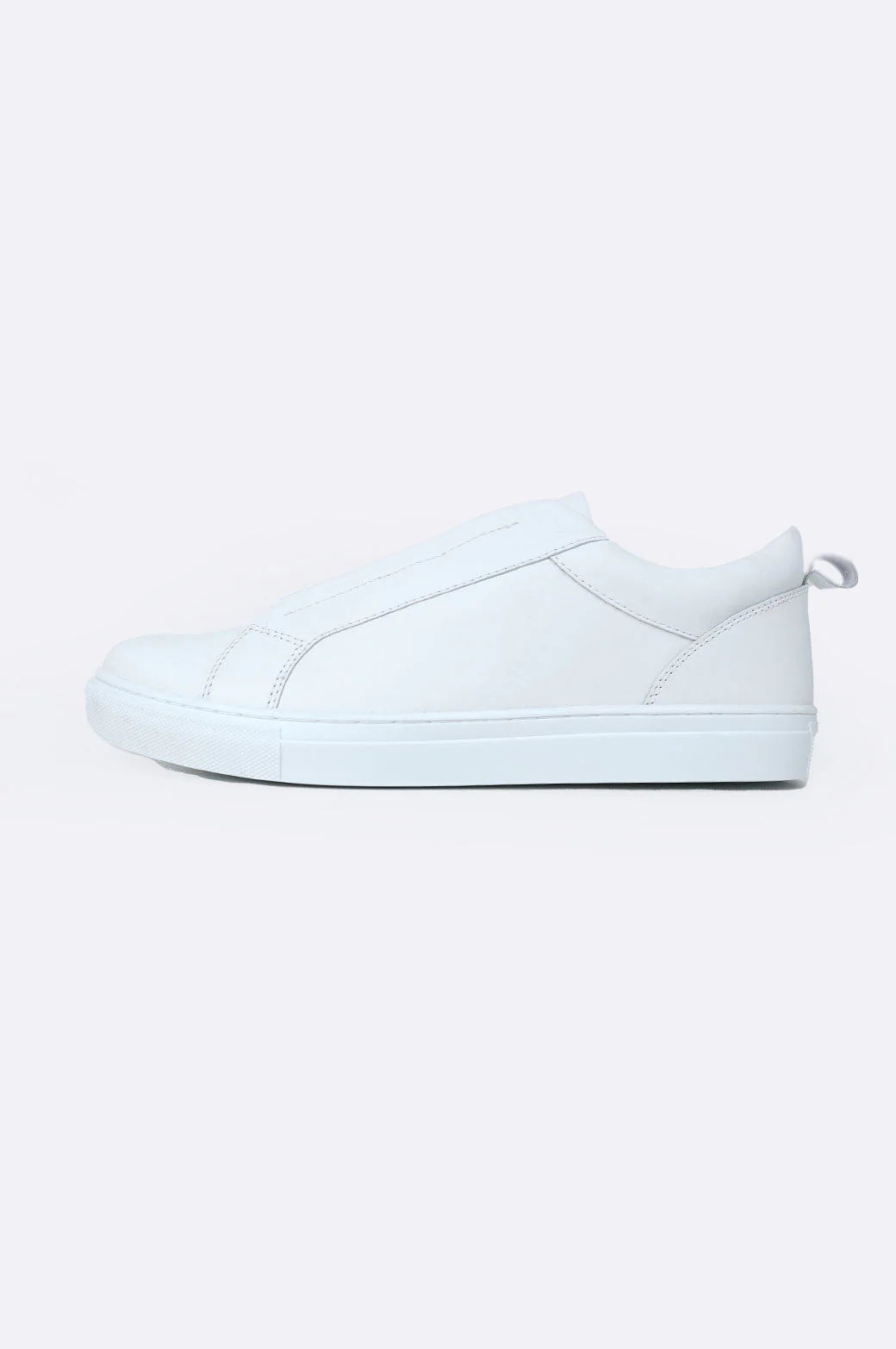 SLIP-ON LEATHER SNEAKERS