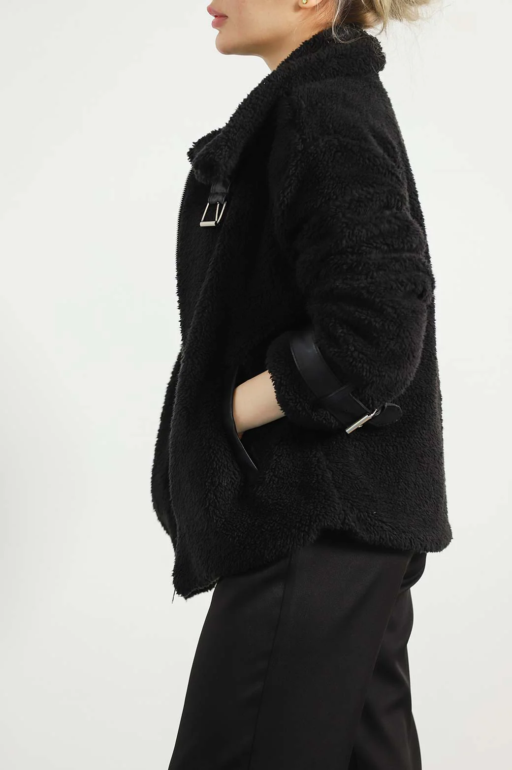 SOFT SHEARLING JACKET - Image 3