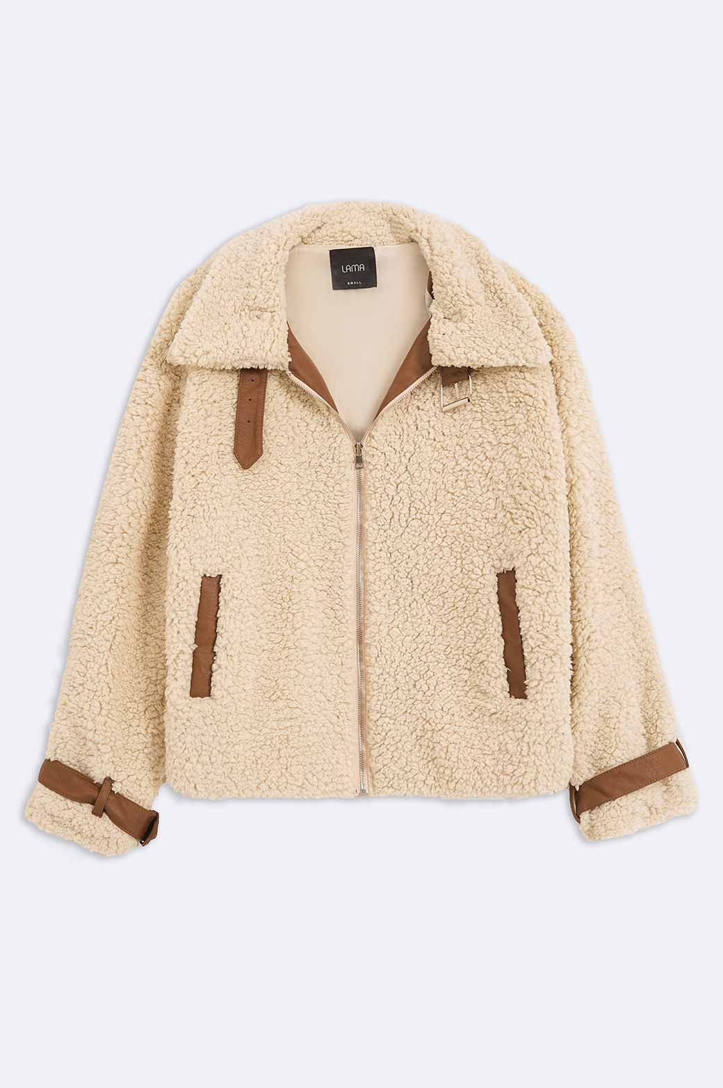 SOFT SHEARLING JACKET - Image 5