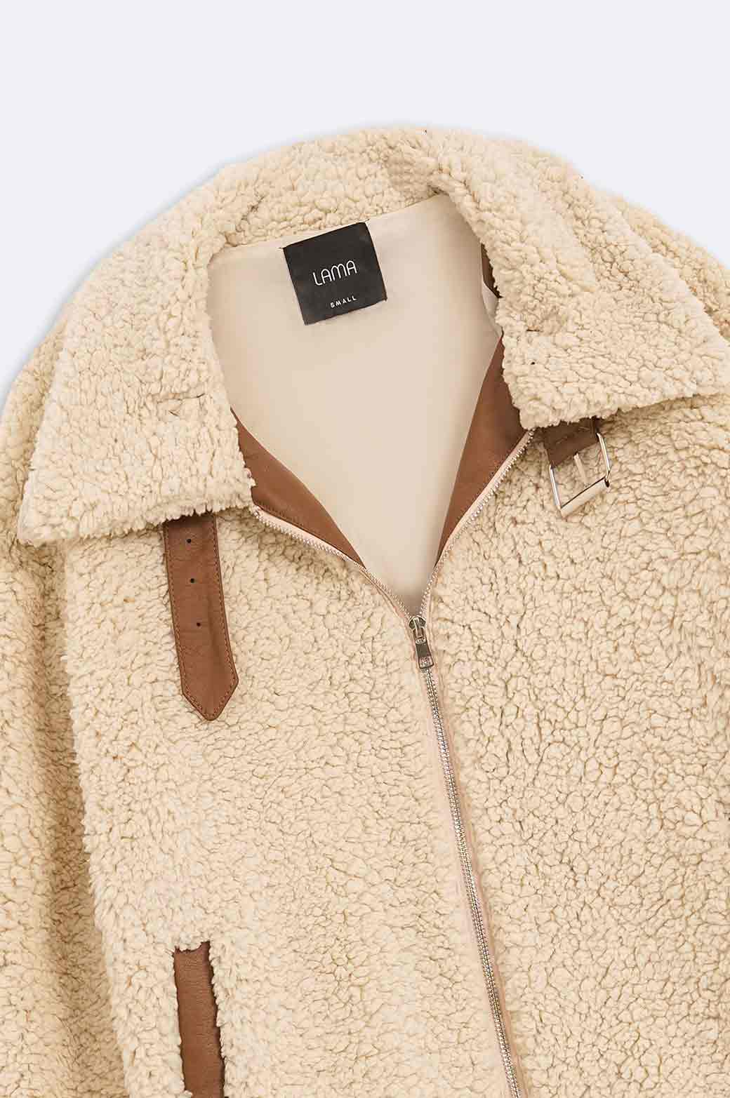 SOFT SHEARLING JACKET - Image 7