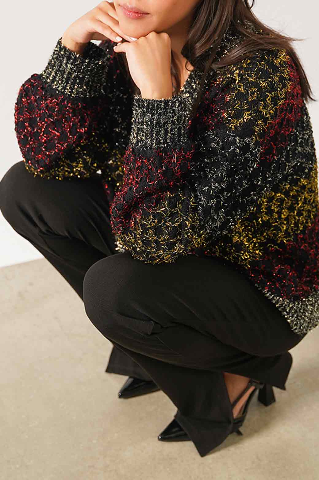SOFT TINSEL CARDIGAN - Image 3