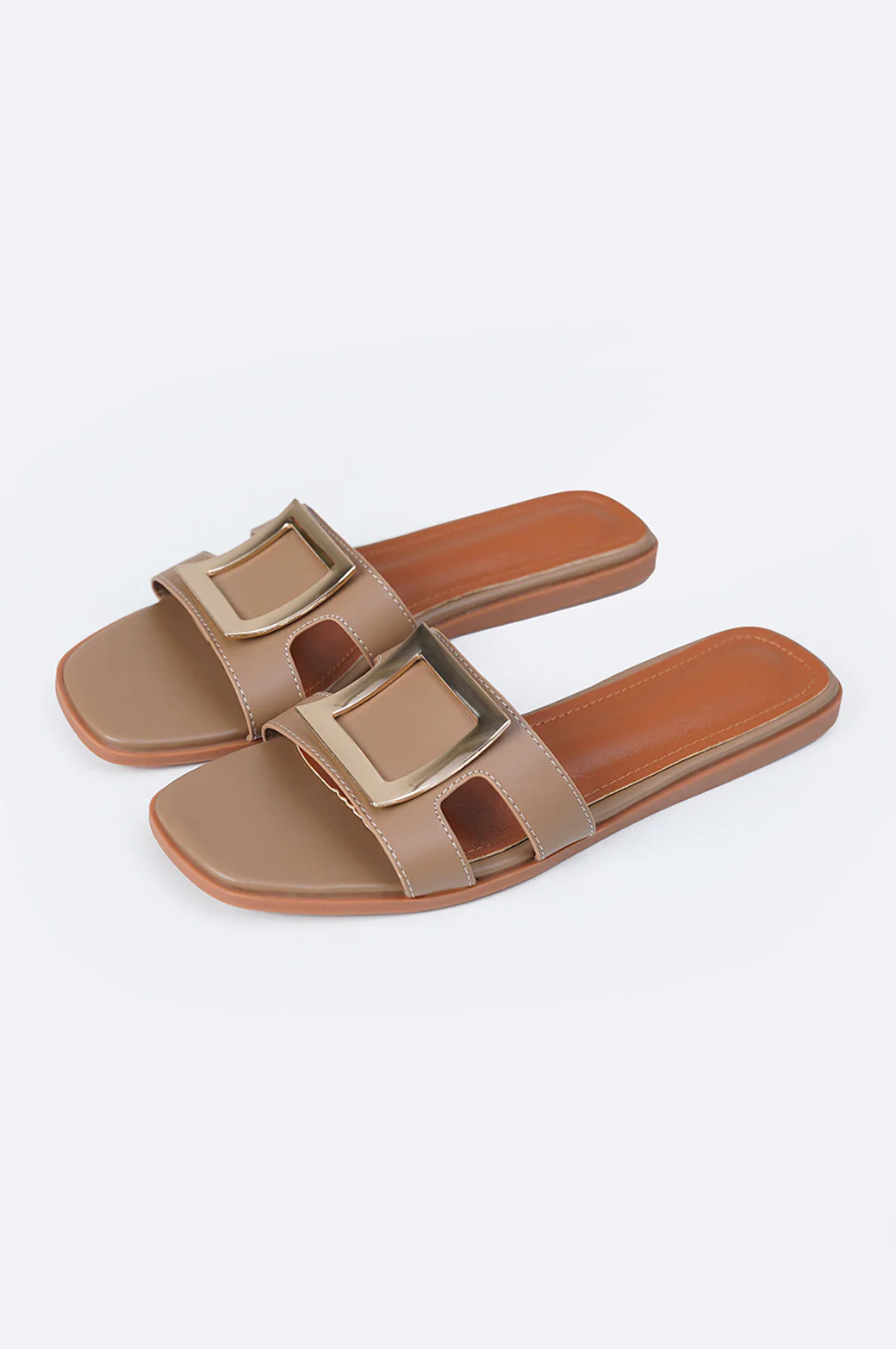 SQUARE BUCKLED SLIDES - Image 4