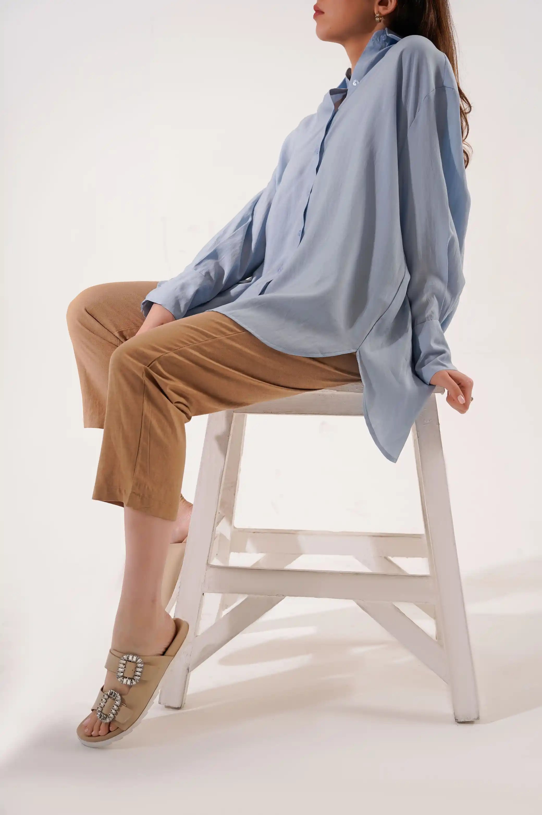 STONE-WASH BUTTON DOWN - Image 5