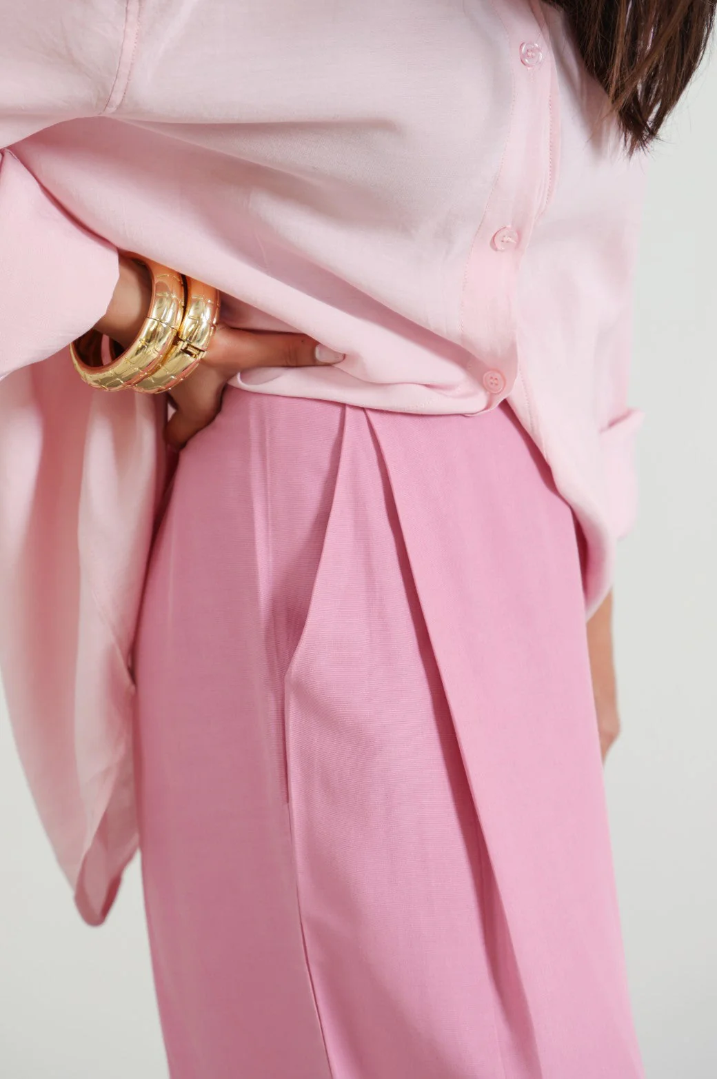 STONE-WASH LONG TROUSERS - Image 2