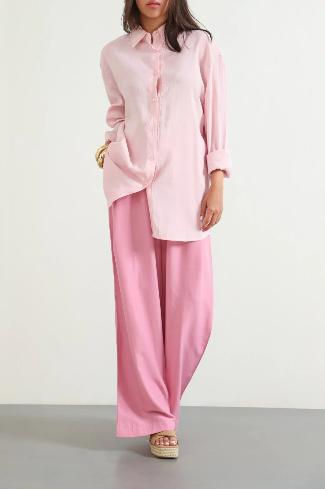 STONE-WASH LONG TROUSERS - Image 3