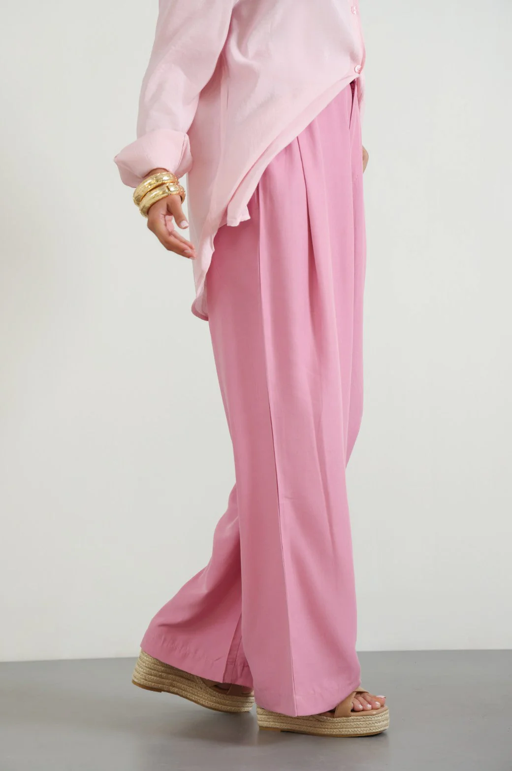 STONE-WASH LONG TROUSERS - Image 4