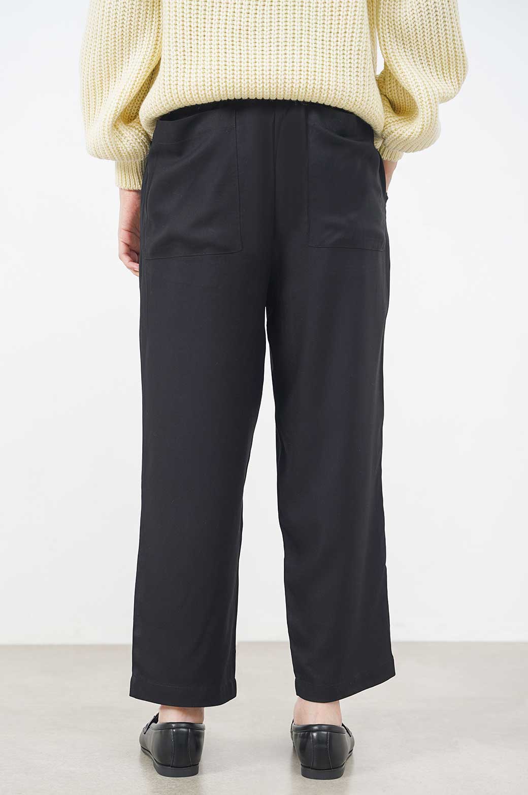 STRAIGHT CREPE PANTS - Image 4