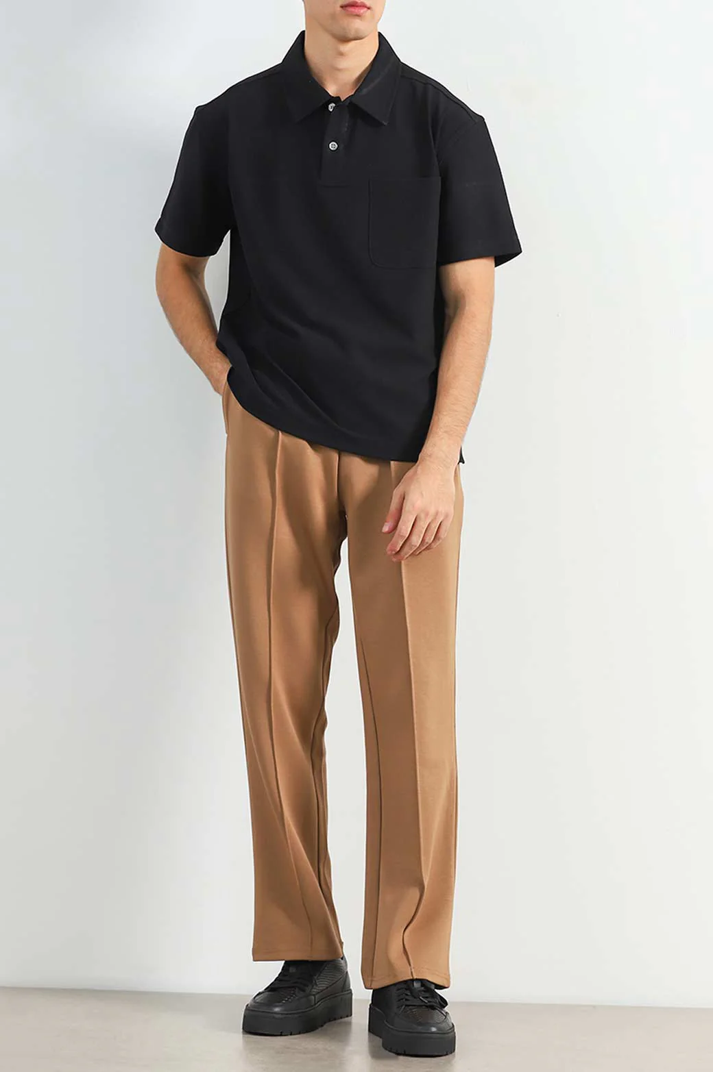 STRAIGHT KNITTED PANTS - Image 3