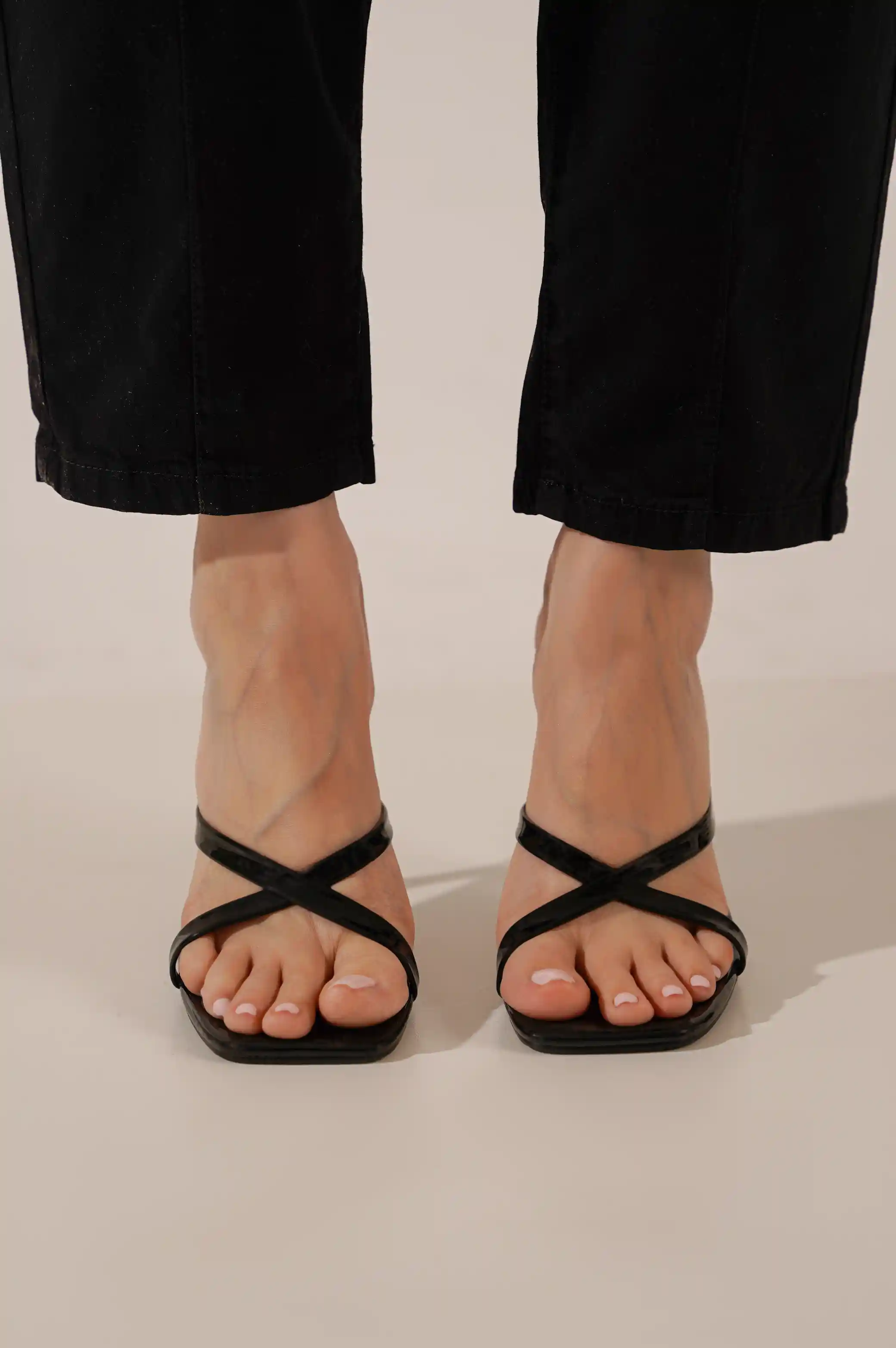 STRAPPY RAZOR HEELS - Image 3