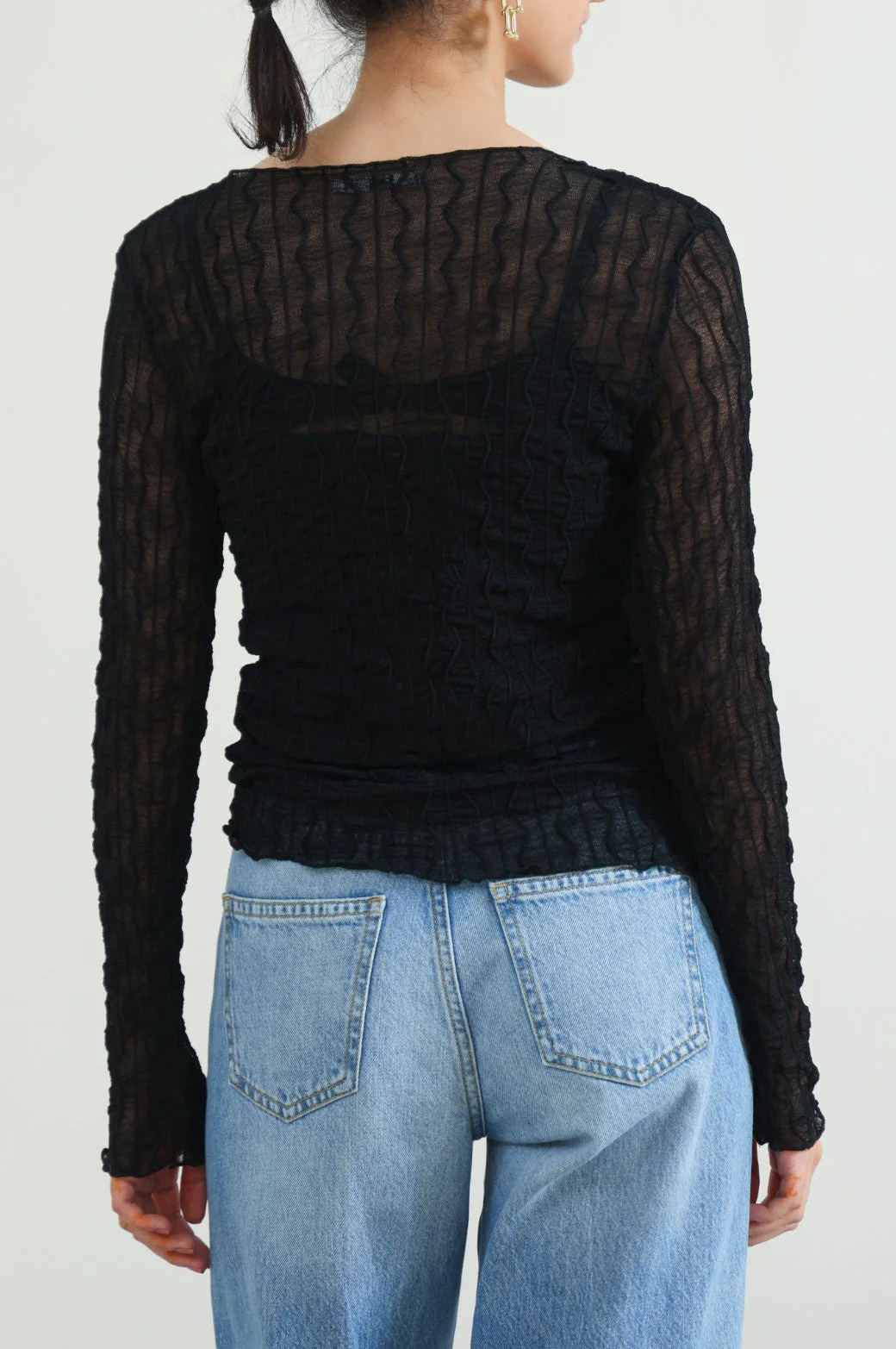 STRETCHY MESH TOP - Image 3