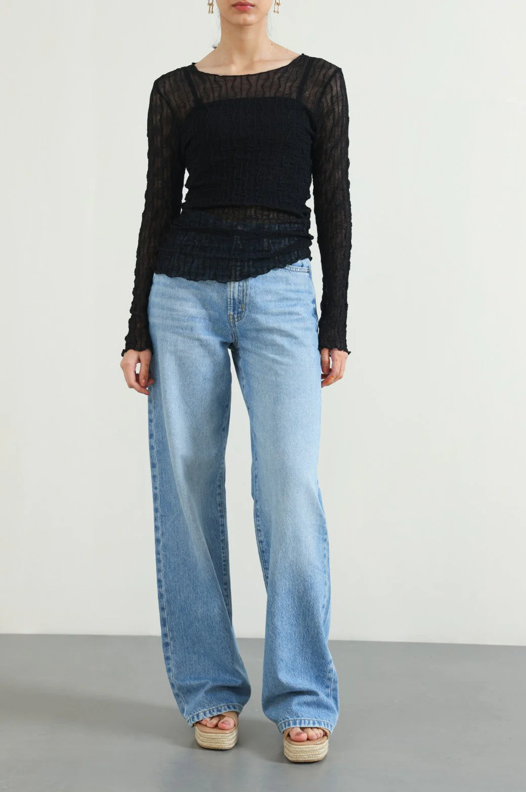 STRETCHY MESH TOP - Image 4
