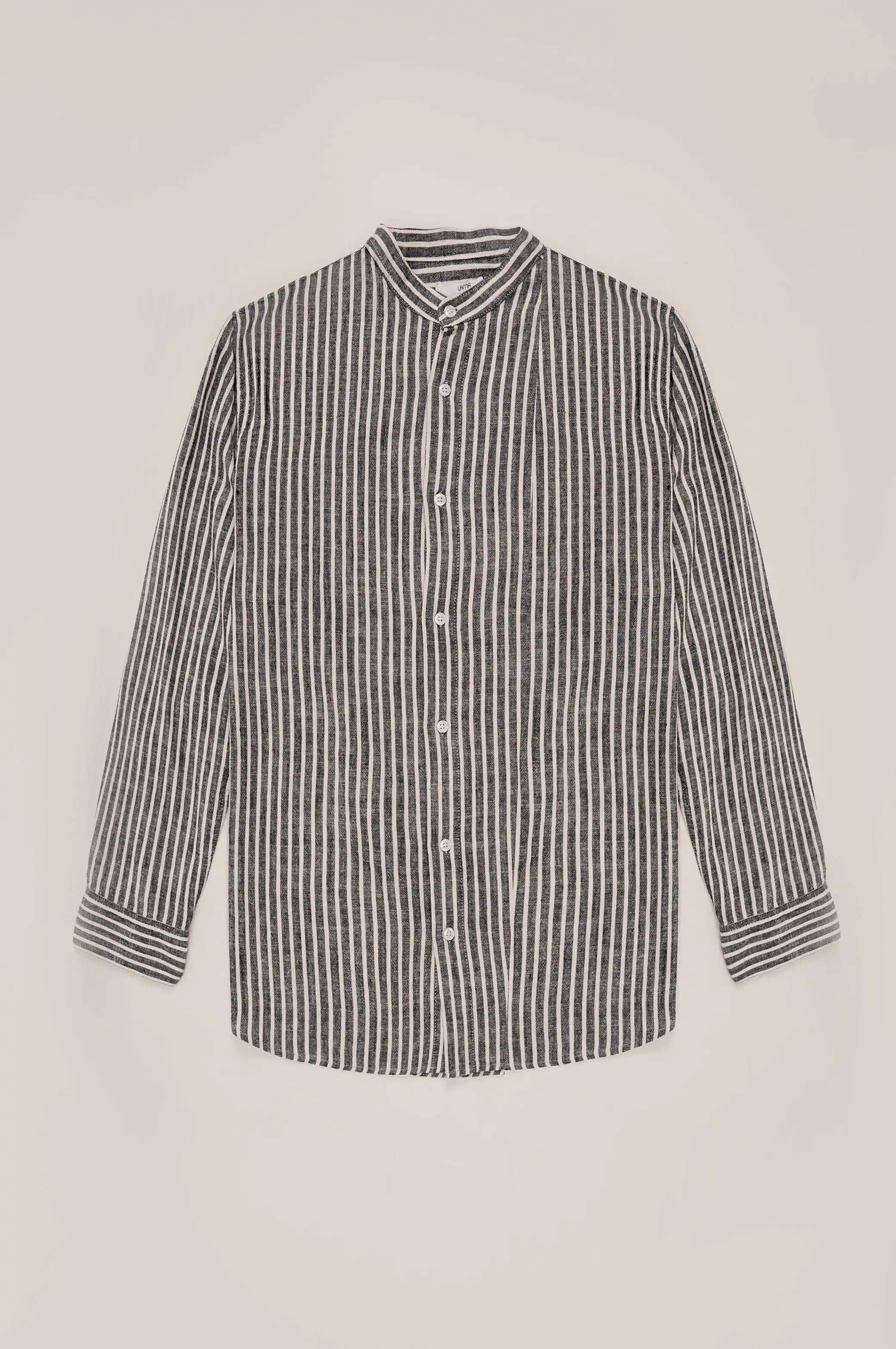 STRIPED BUTTON DOWN SHIRT - Image 6