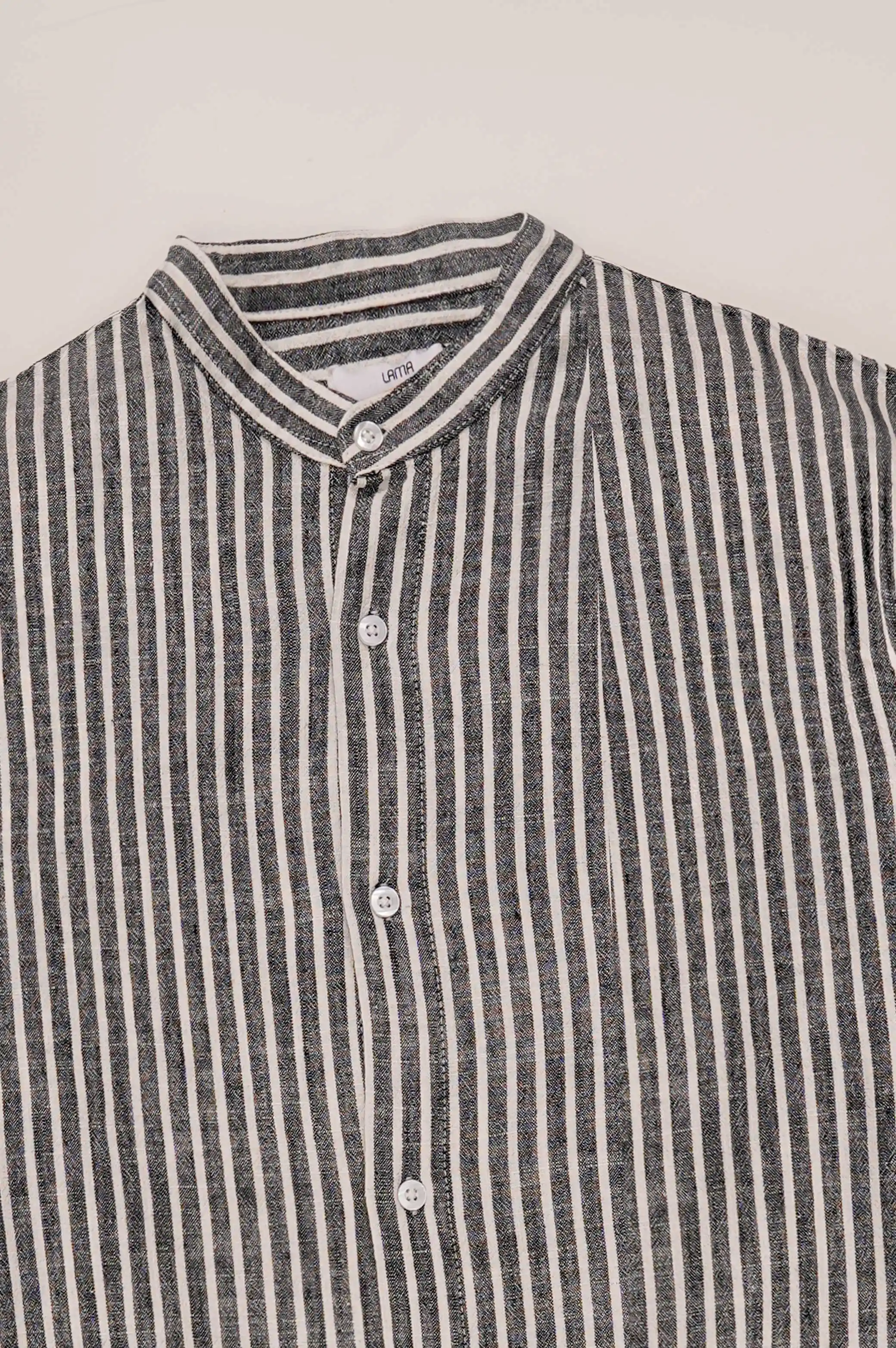 STRIPED BUTTON DOWN SHIRT - Image 7