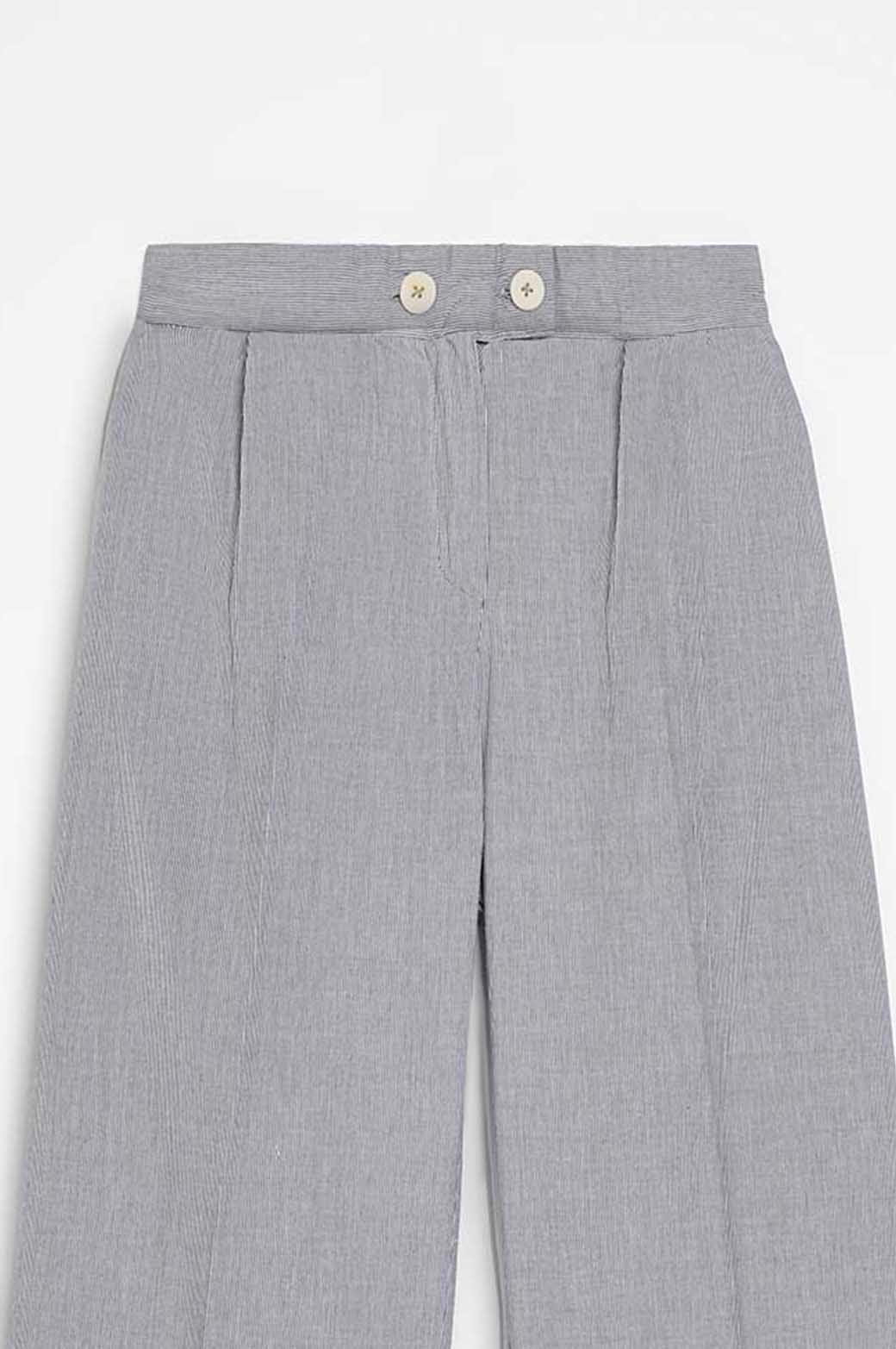 STRIPED WIDE-LEG PANTS - Image 5