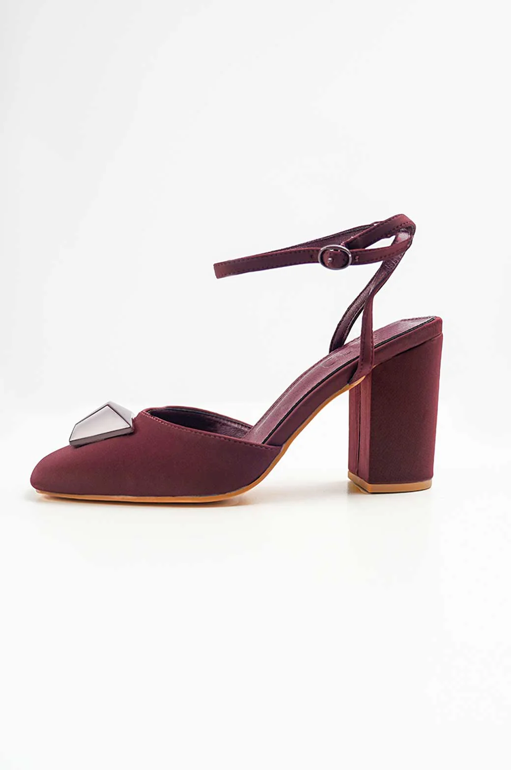 STUDDED BLOCK HEEL - Image 3