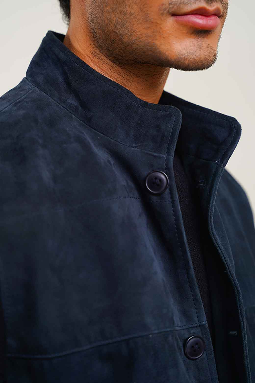 SUEDE BUTTON DOWN GILET - Image 5