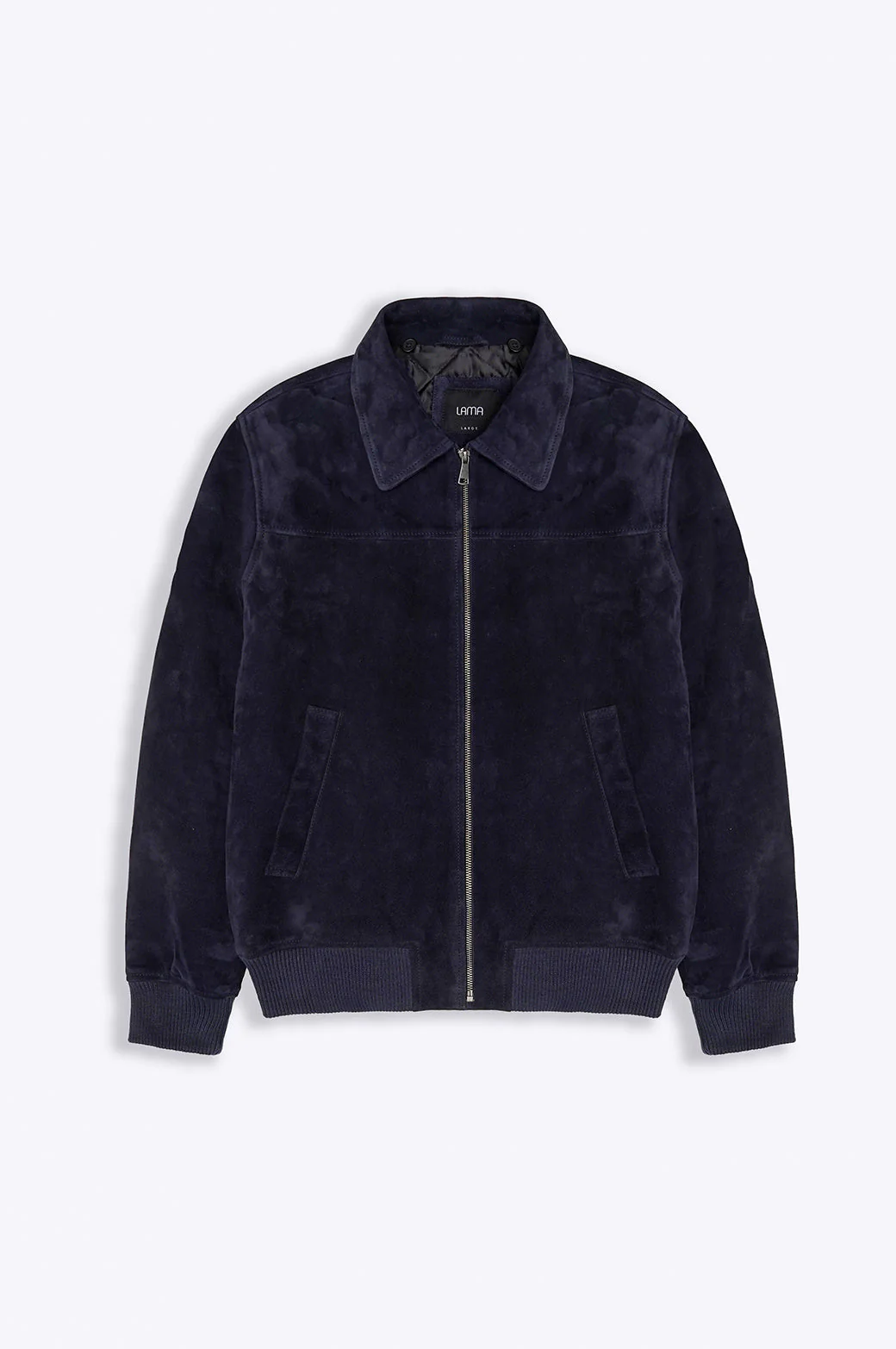 SUEDE JACKET WITH LAMB WOOL COLLAR - Image 3