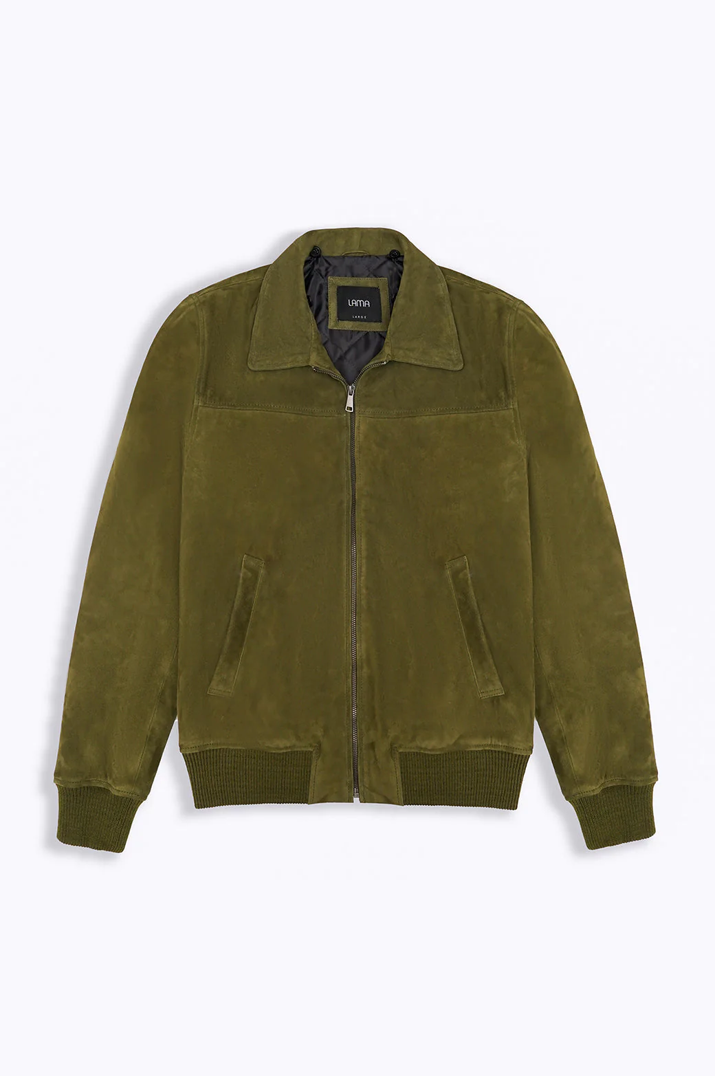 SUEDE JACKET WITH LAMB WOOL COLLAR - Image 3