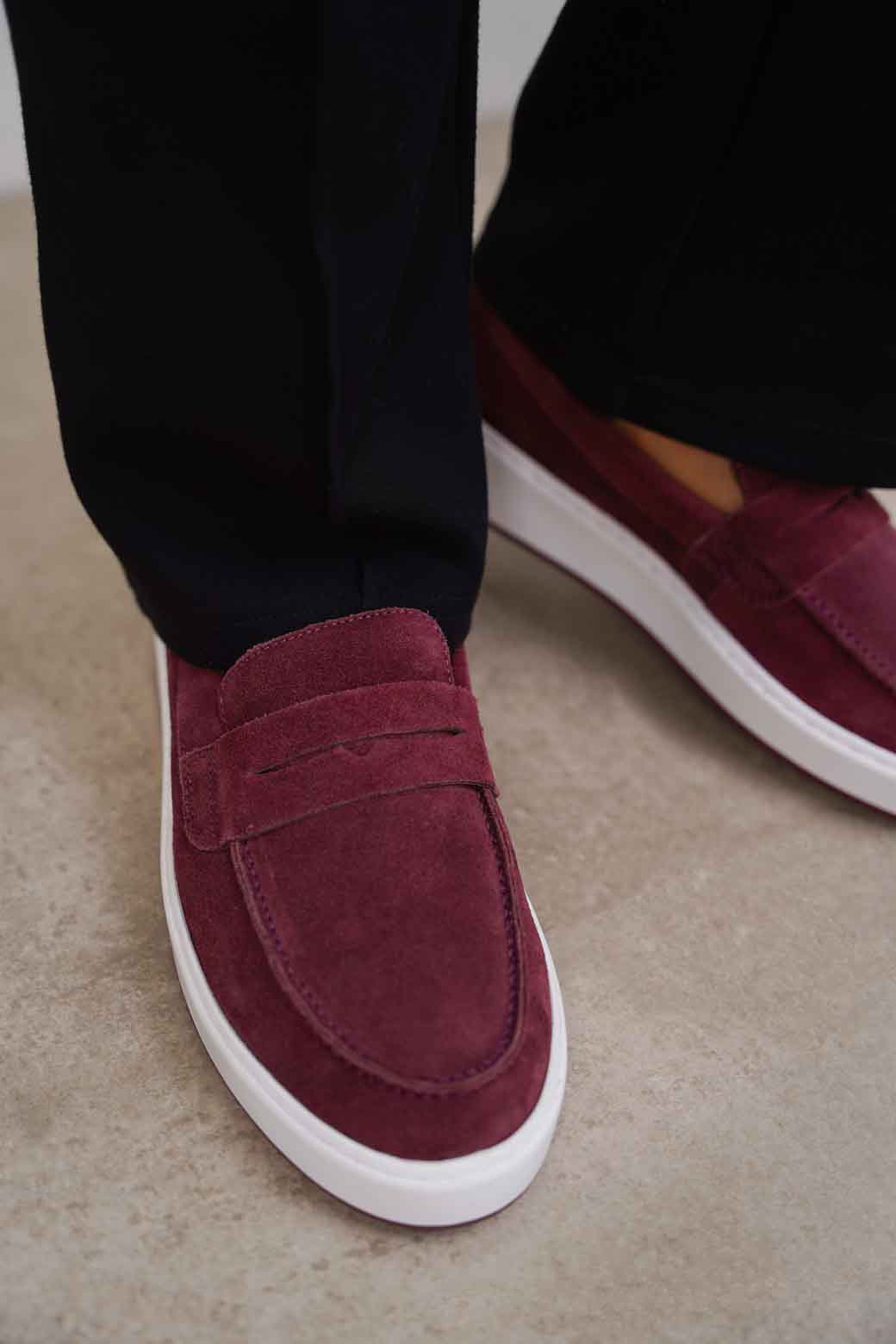 SUEDE PENNY LOAFERS - Image 4