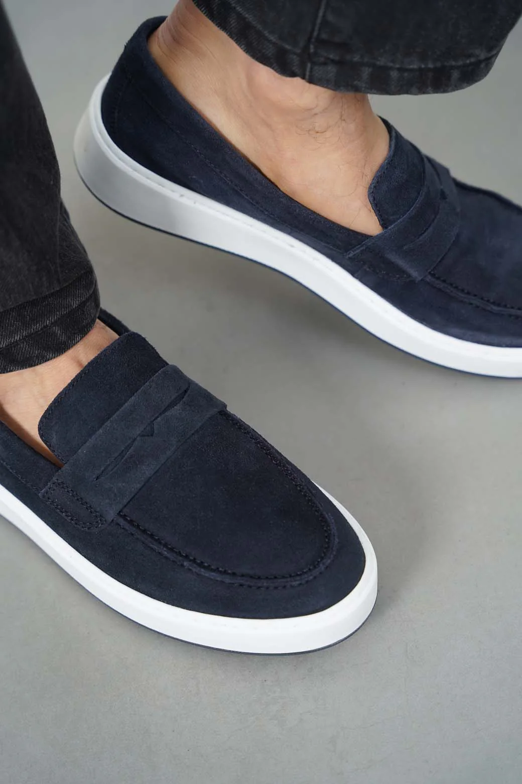 SUEDE PENNY LOAFERS - Image 3