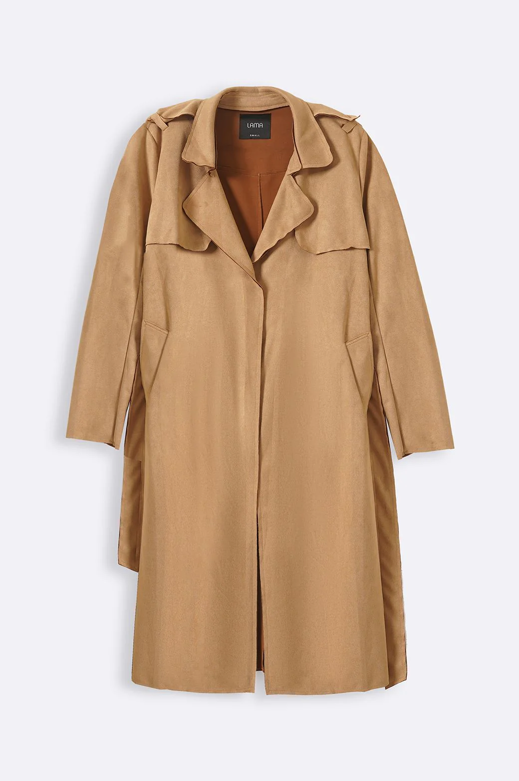 SUEDE TRENCH COAT - Image 2
