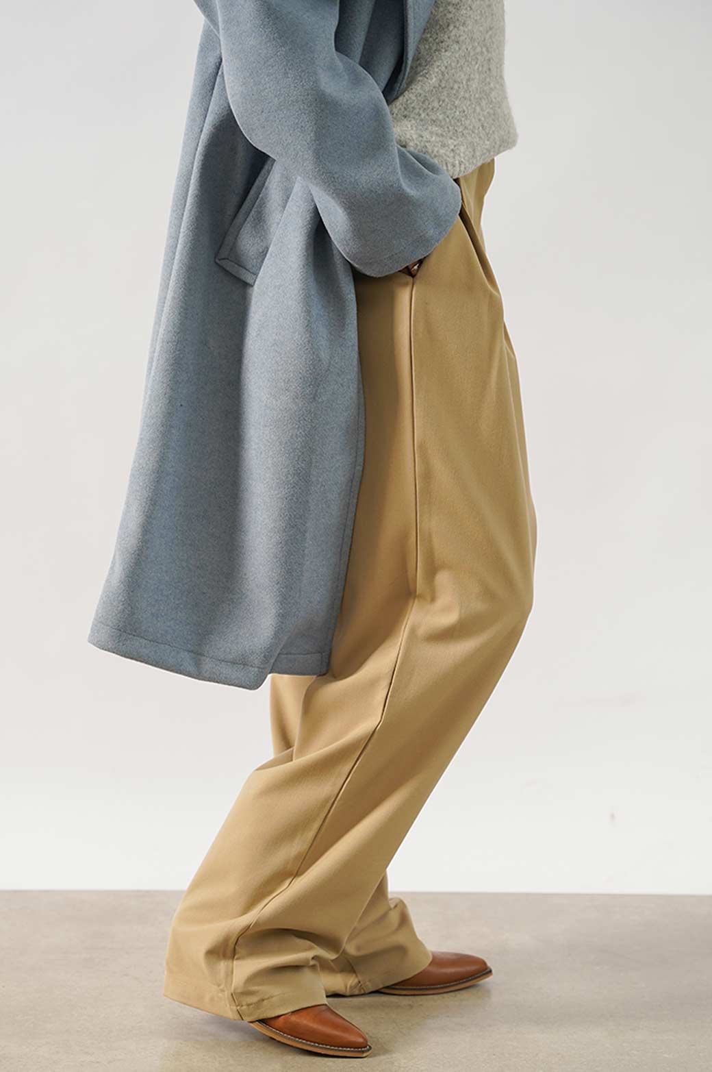 TAILORED OVERSIZED PANTS - Image 3
