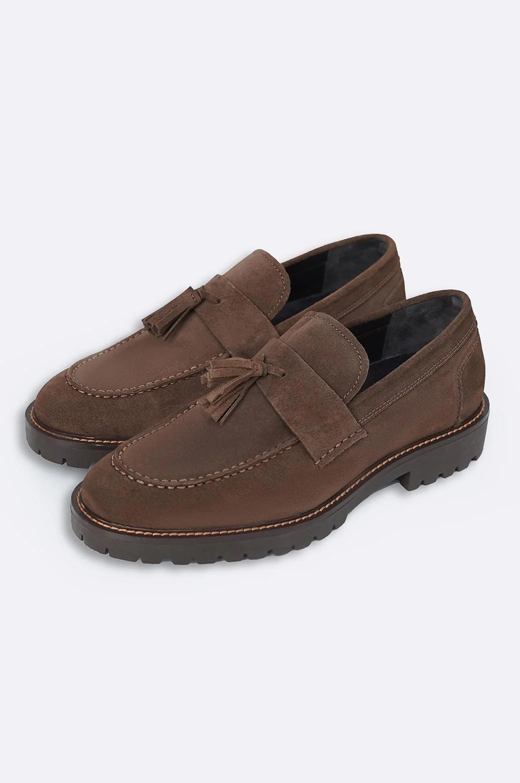 SUEDE TASSEL LOAFERS - Image 5
