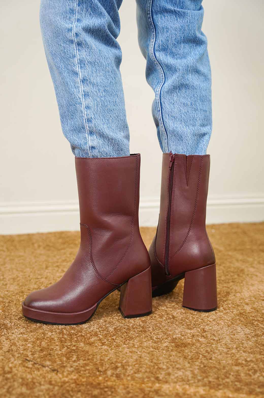 TAYLOR PLATFORM HEEL BOOTS - Image 4