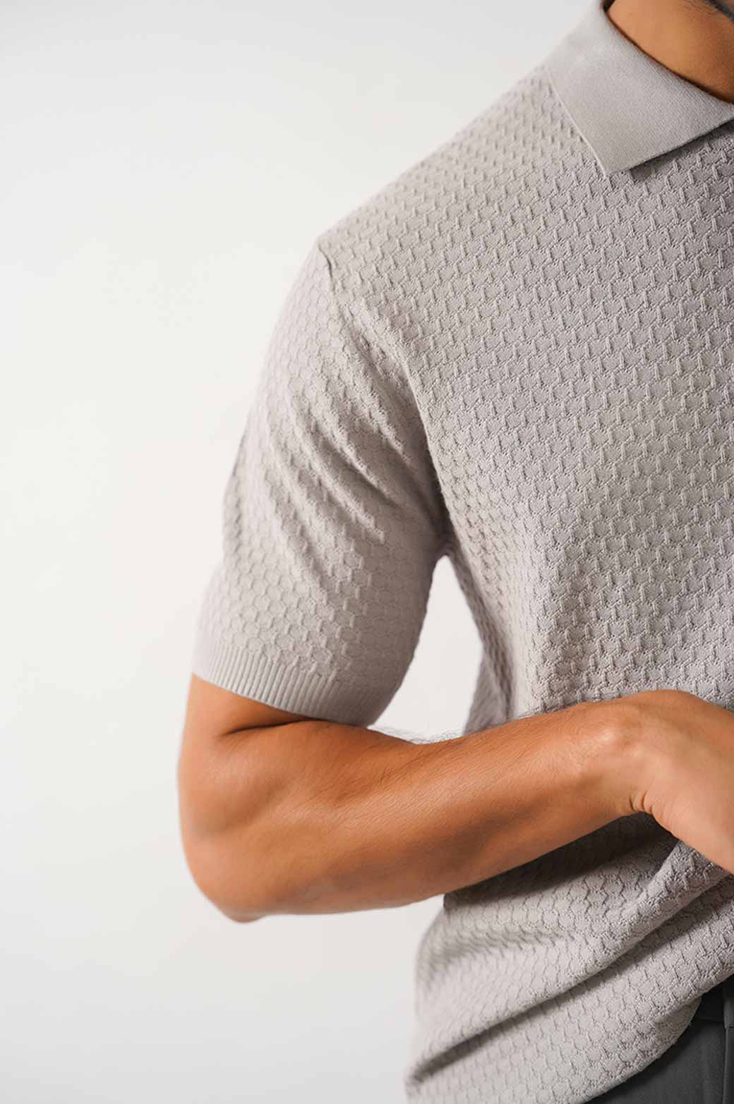 TEXTURED POLO - Image 5