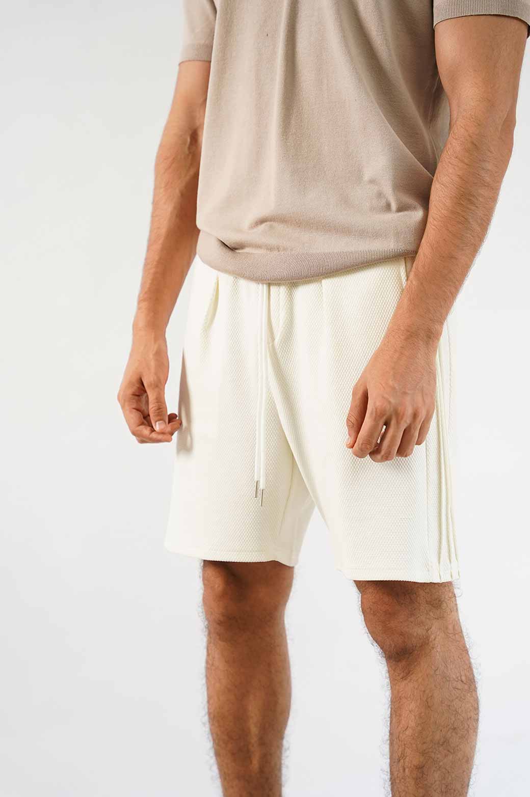 TEXTURED SHORTS