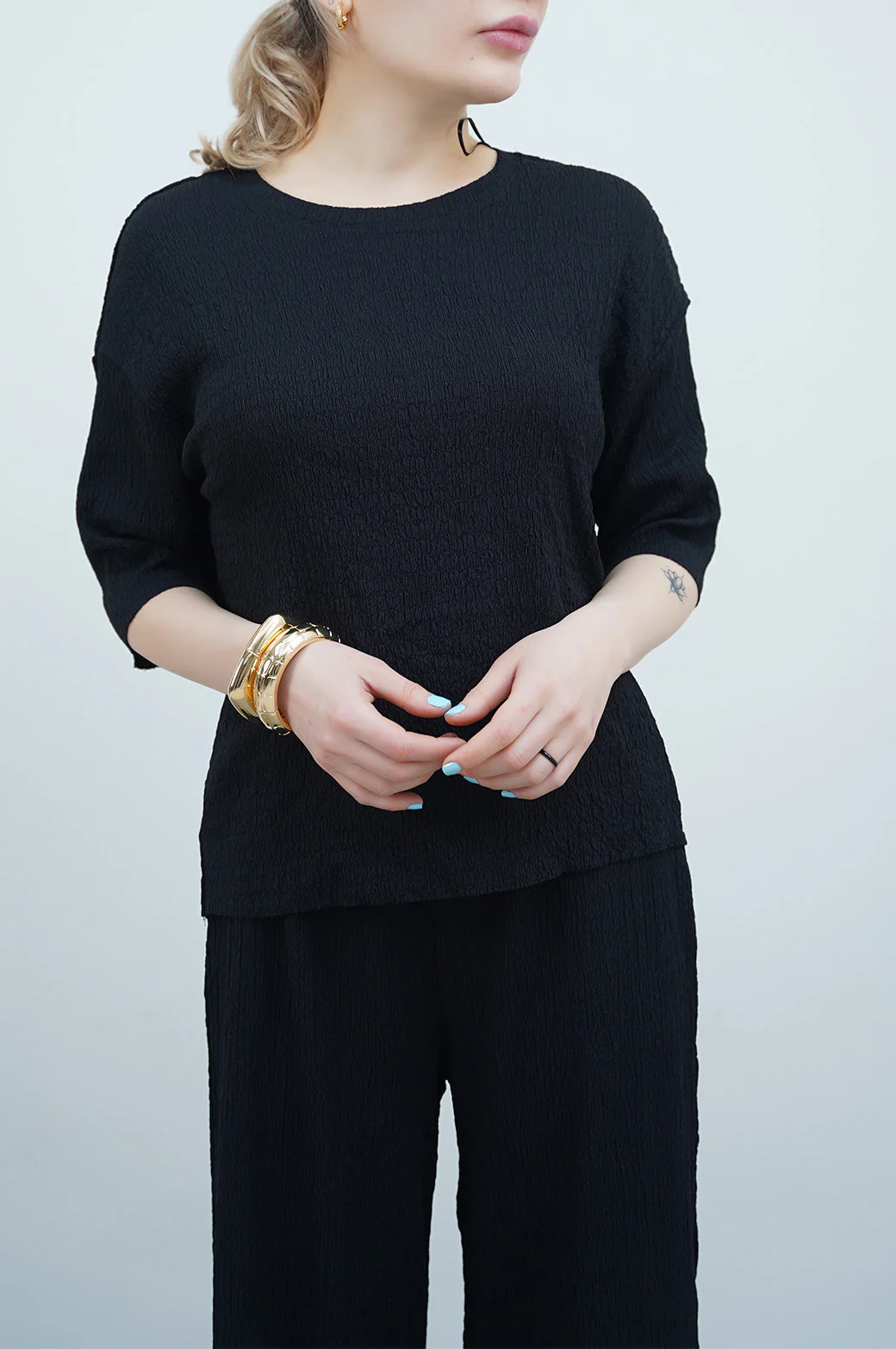 TEXTURED STRETCHY TOP - Image 2