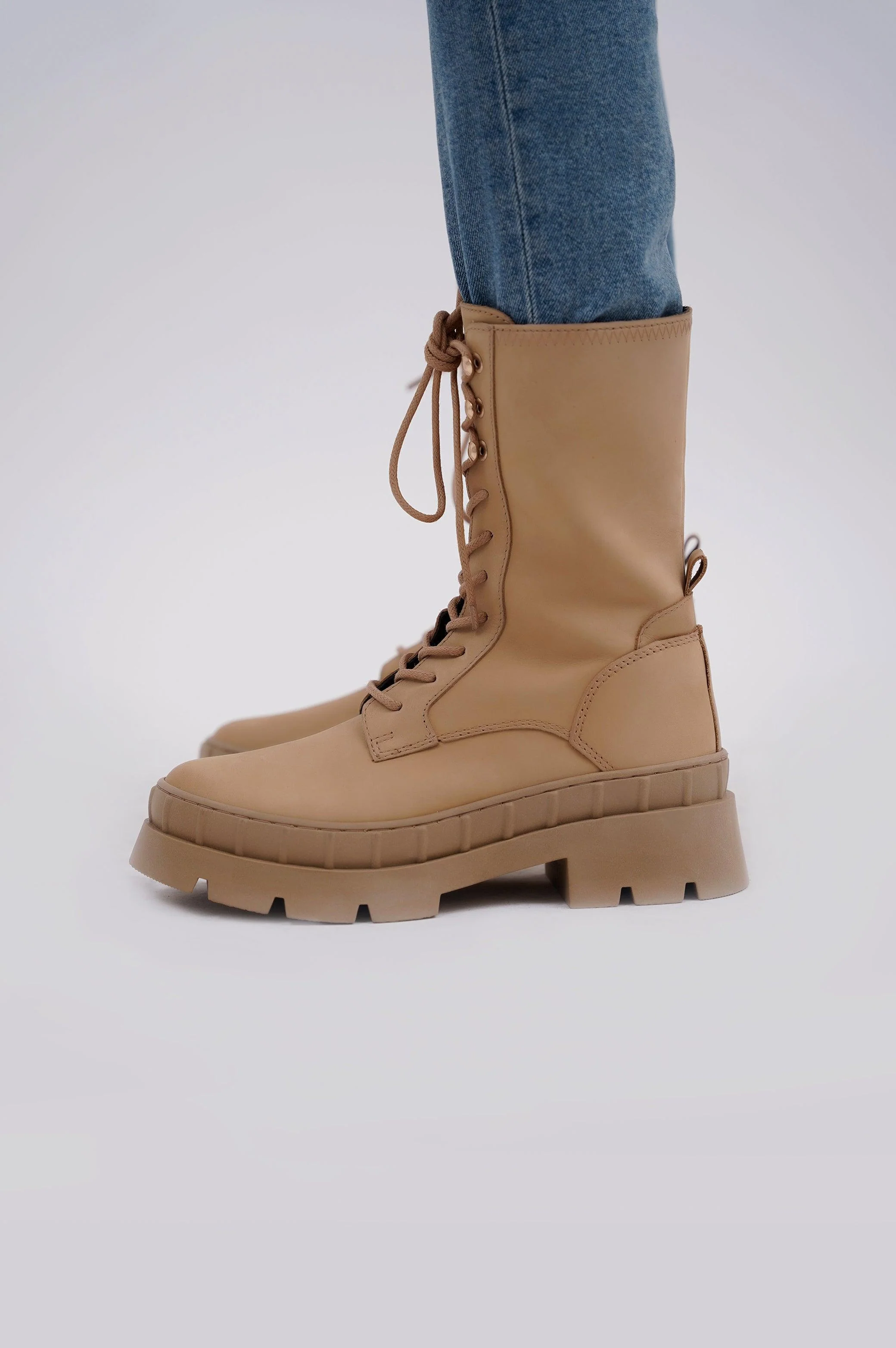 THE SUEDE COMBAT BOOTS - Image 3