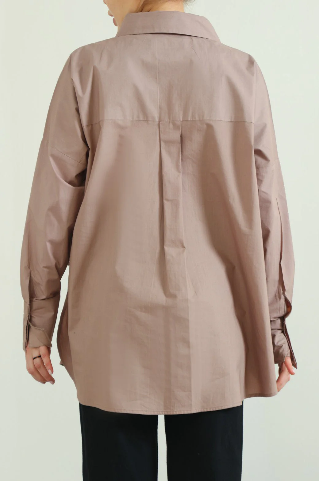 TIE-UP POPLIN SHIRT - Image 3