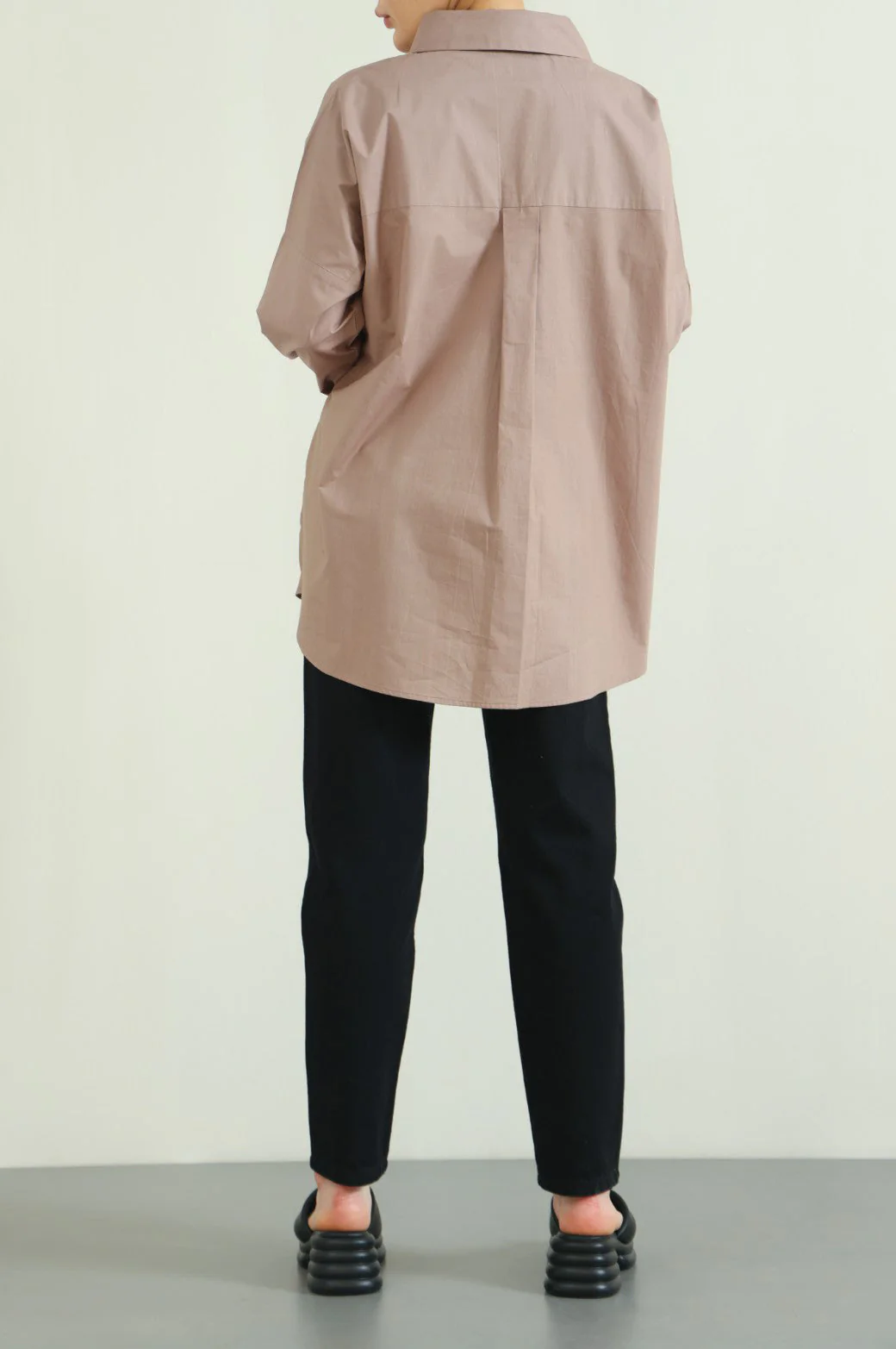 TIE-UP POPLIN SHIRT - Image 5