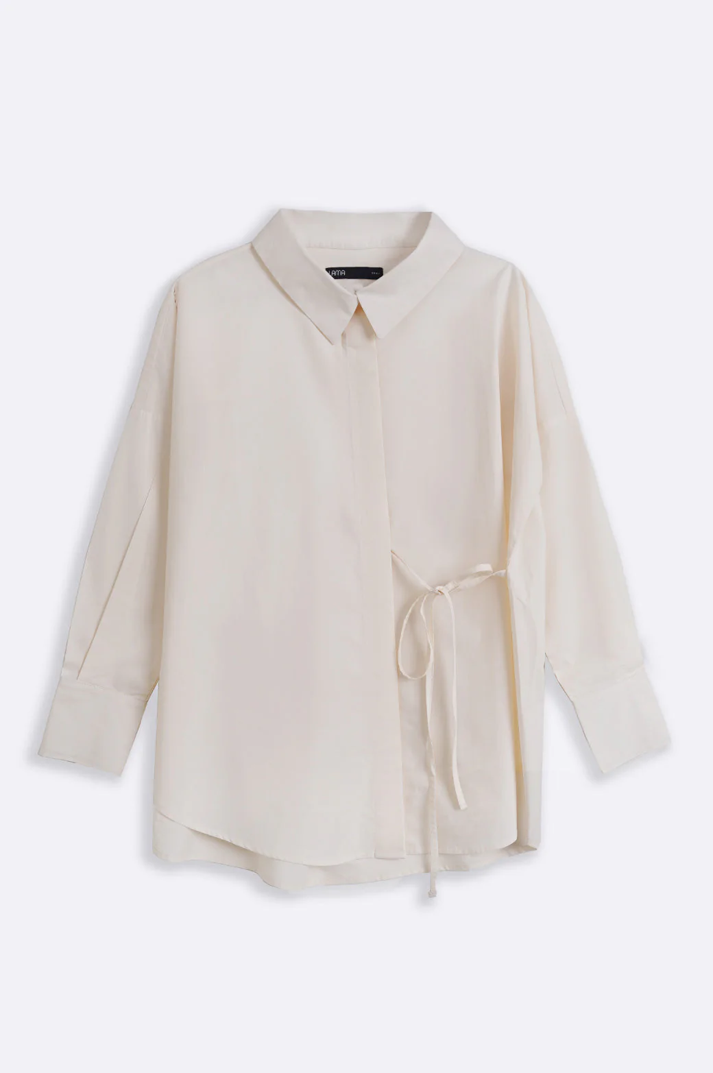 TIE-UP POPLIN SHIRT - Image 5