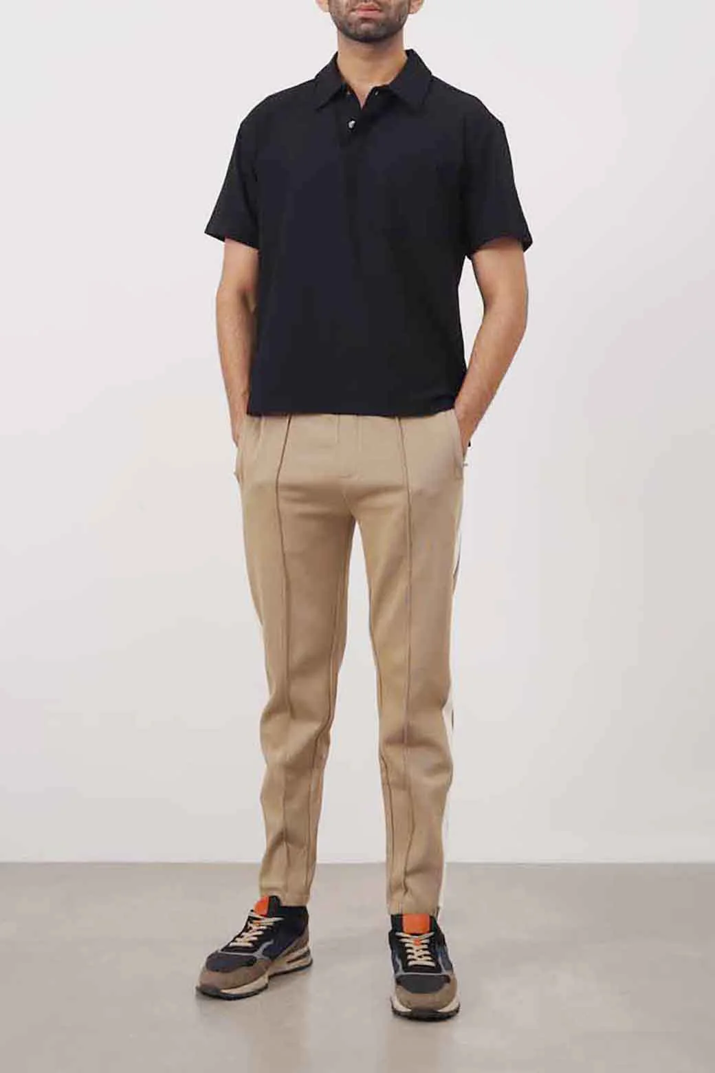 TROUSER WITH SIDE PANEL