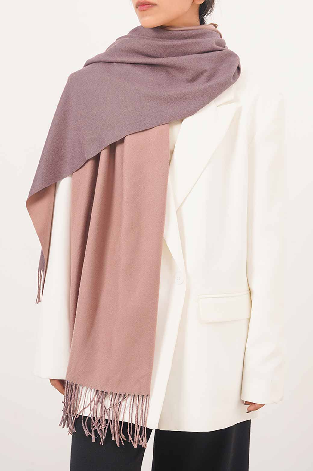 TWO-TONE SOFT SCARF - Image 2