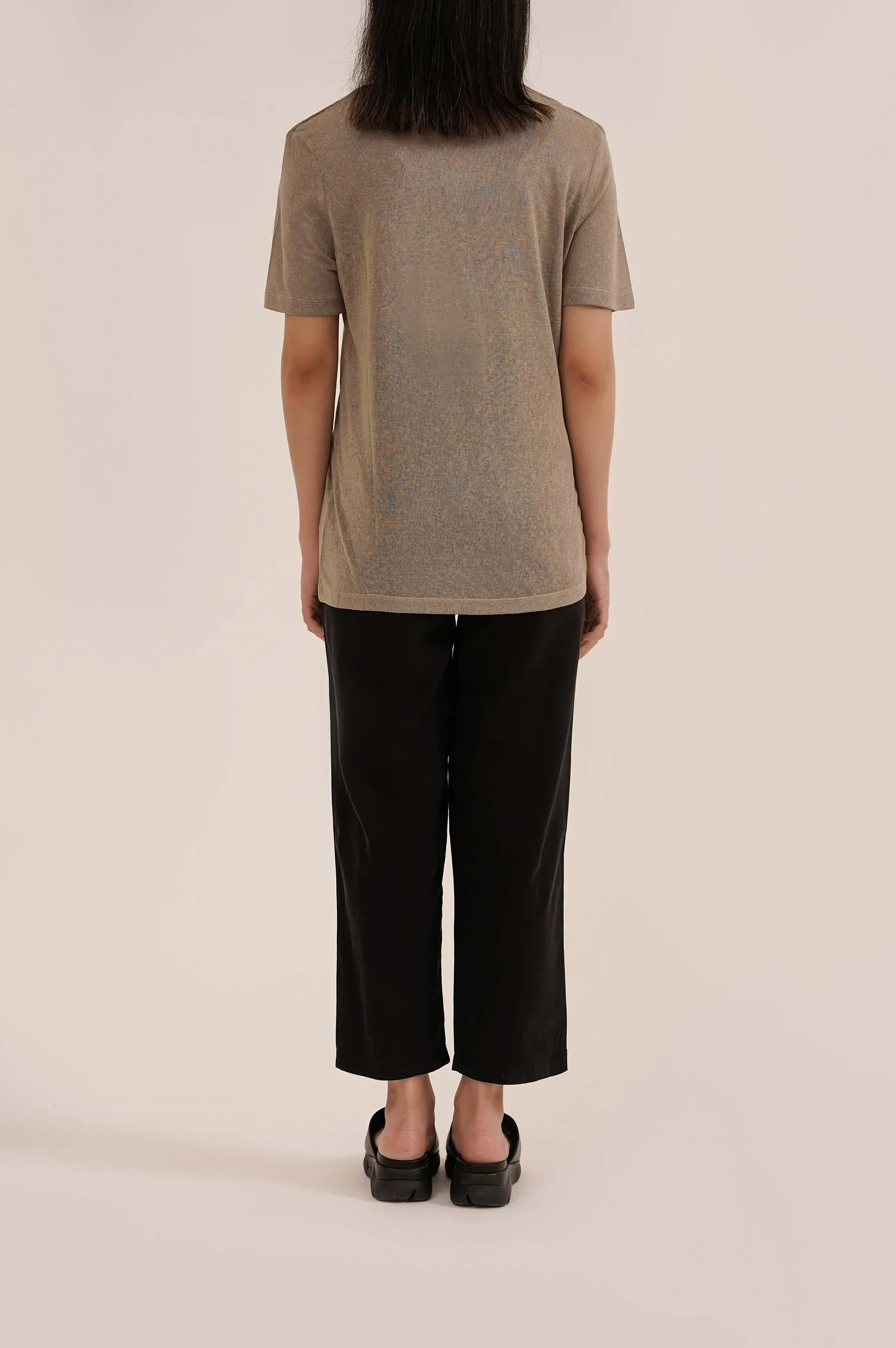 V NECK T-SHIRT - Image 3