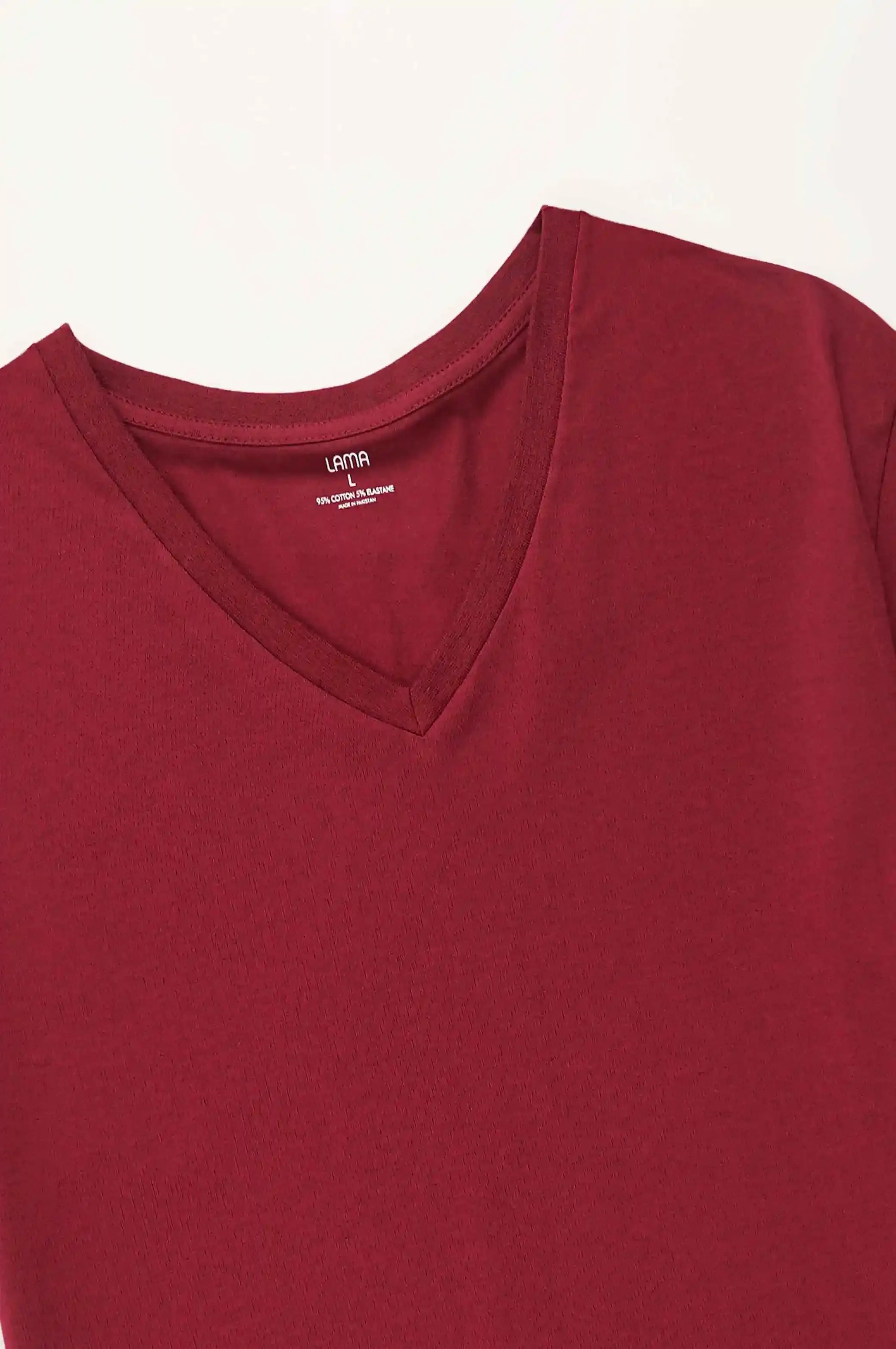 V NECK T-SHIRT - Image 4