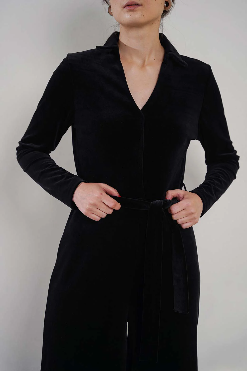 VELVET JUMPSUIT - LONG - Image 4