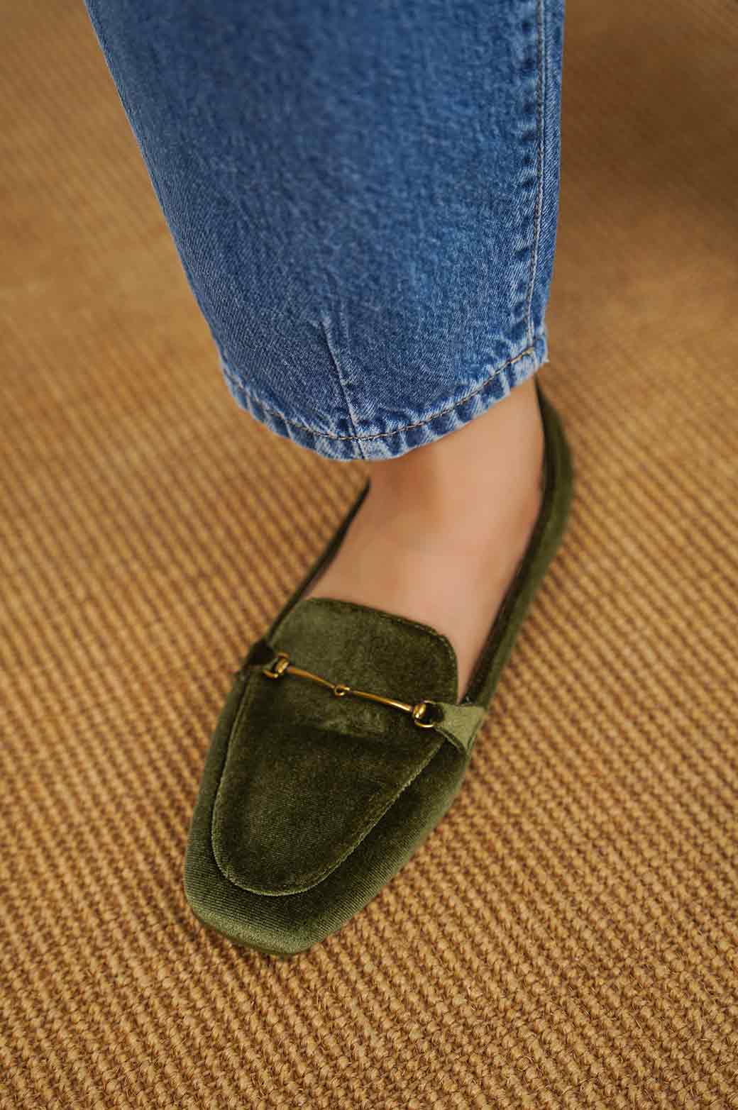 VELVET LOAFERS - Image 3