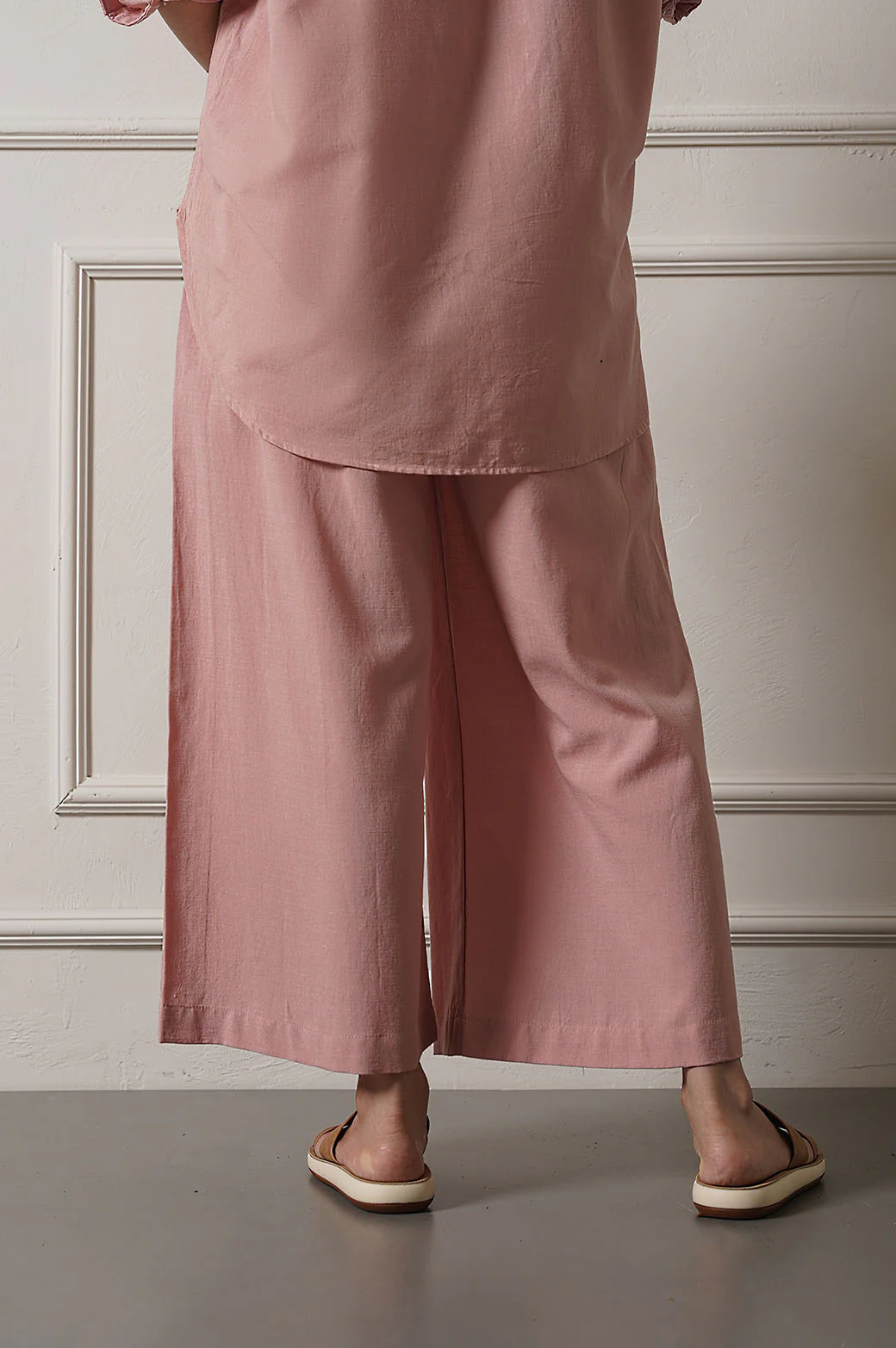 WIDE ANKLE-CUT PANTS - Image 2