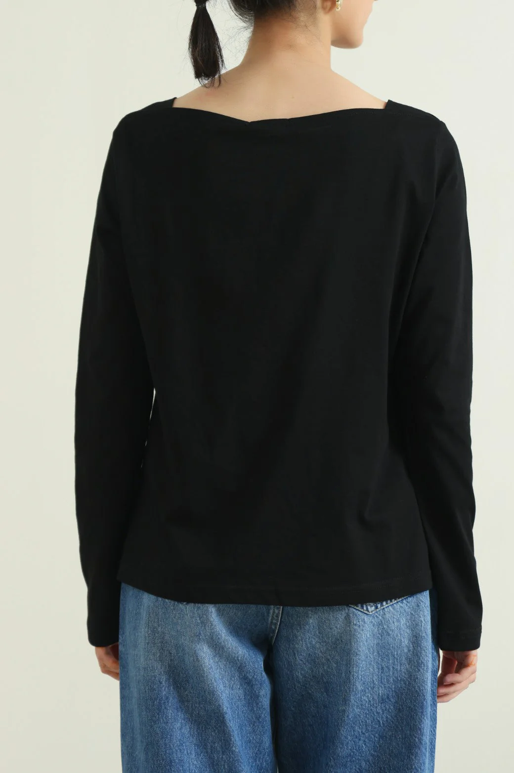 WIDE-NECK TEE - Image 4