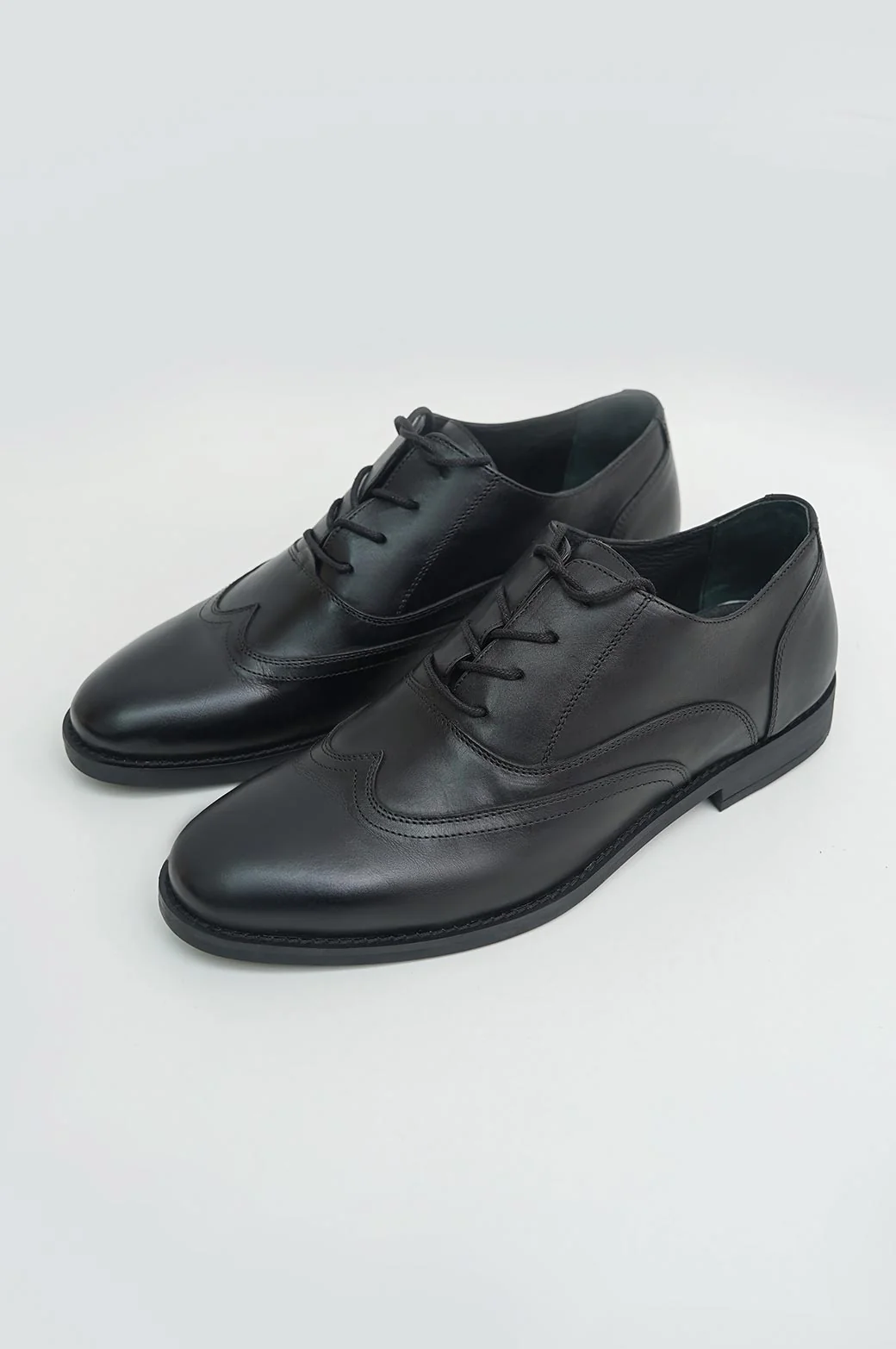 WING-TIP LEATHER SHOES - Image 5