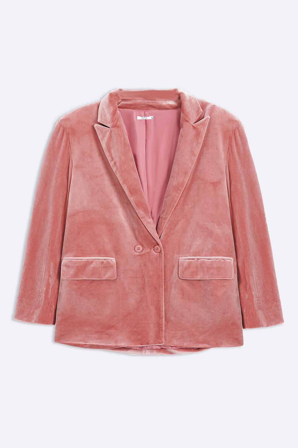 OVERSIZED VELVET BLAZER - Image 5