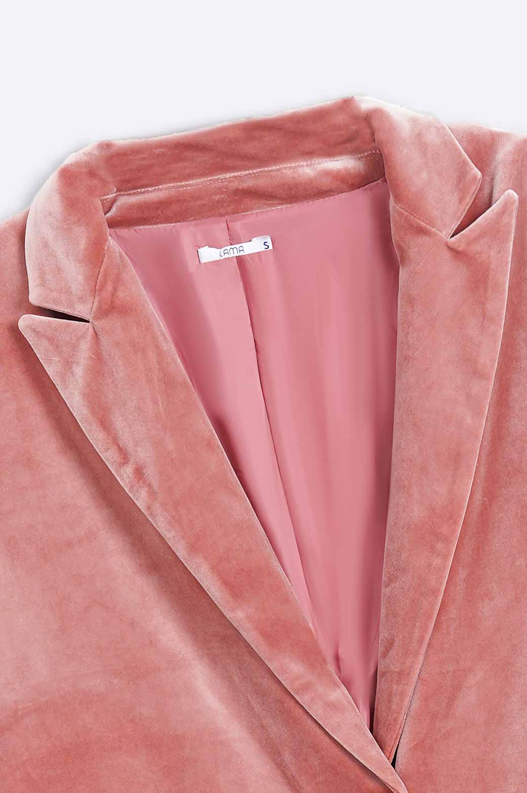 OVERSIZED VELVET BLAZER - Image 6