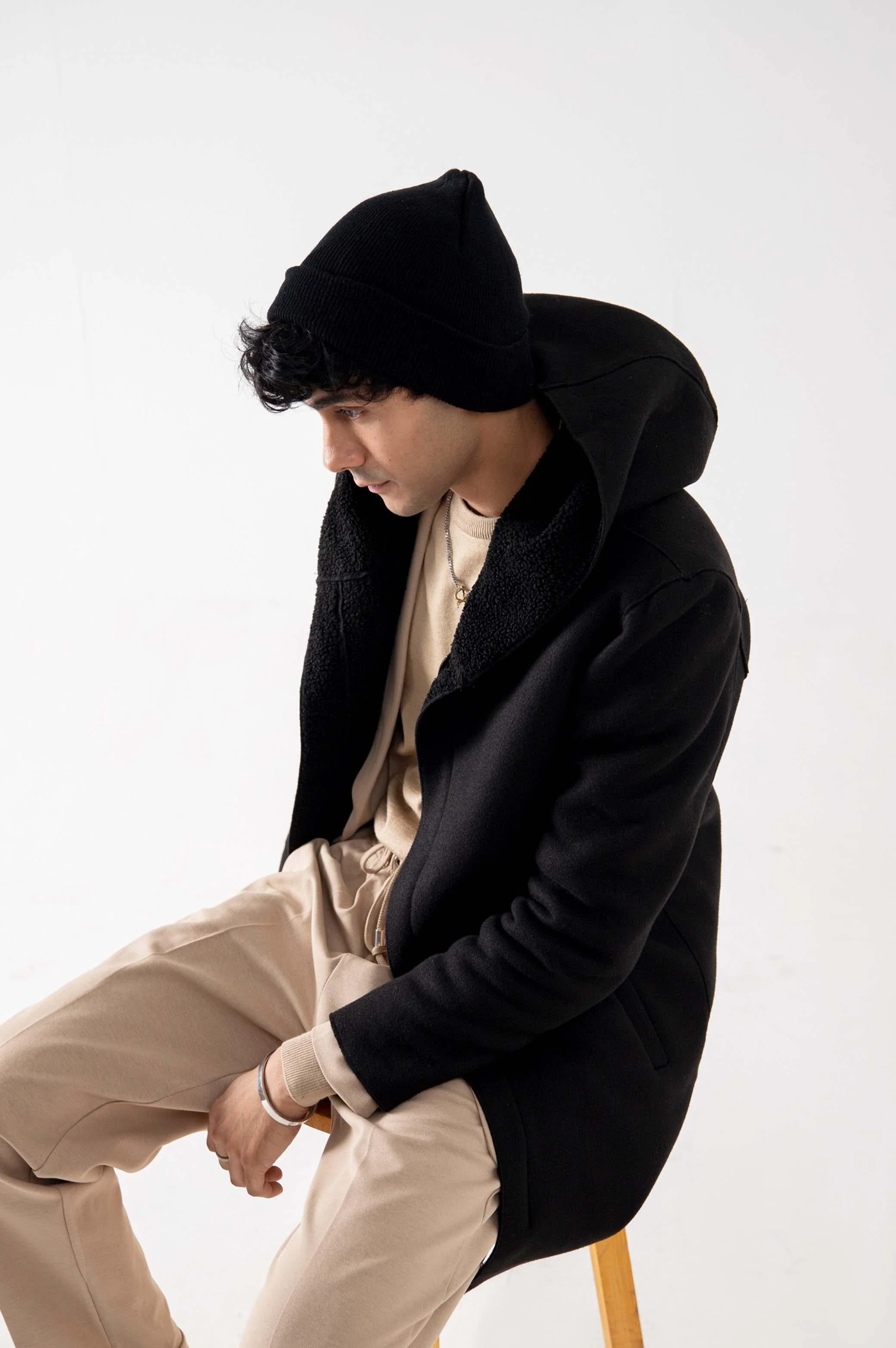 WOOLY FLEECE-LINED HOODED JACKET - Image 4